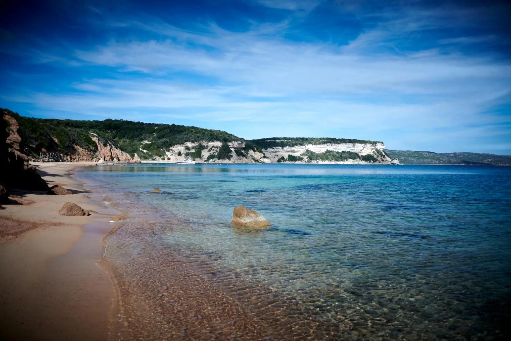 Natural landscape in U Capu Biancu