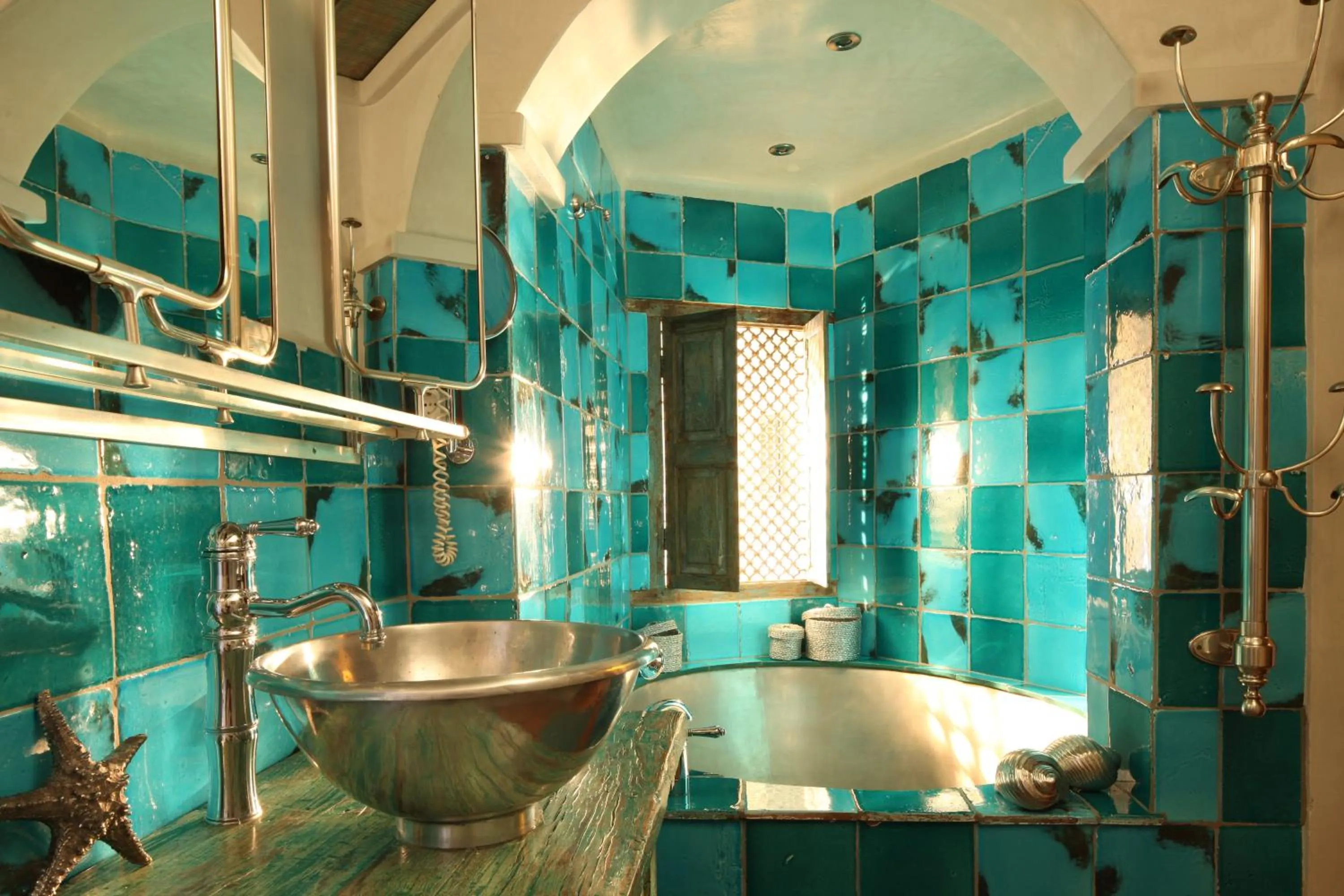 Shower in U Capu Biancu