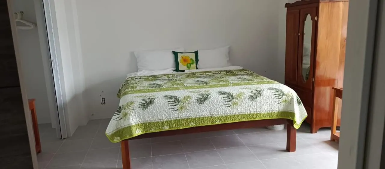 Bed in Bella Vista Resort Belize