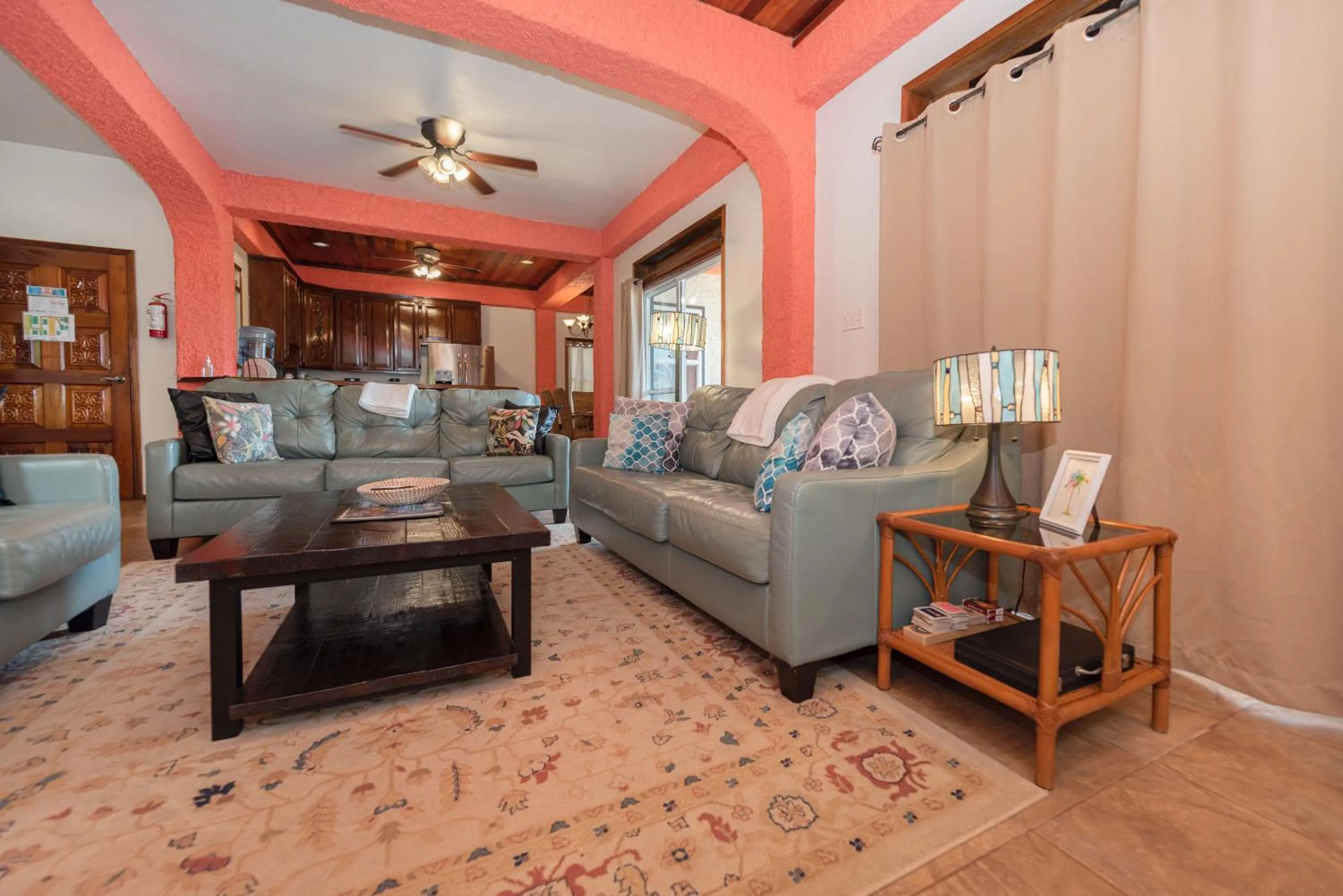 Living room in Bella Vista Resort Belize