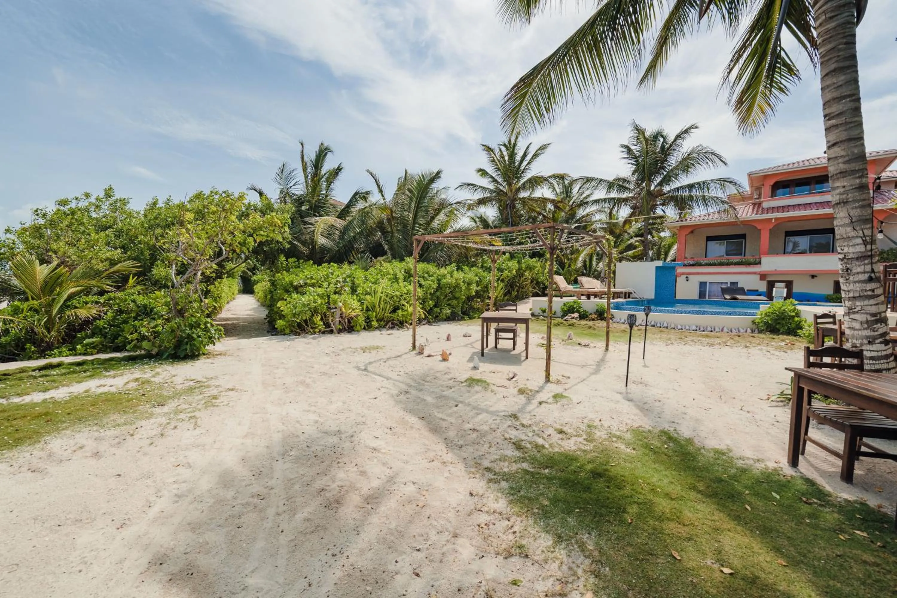 Patio in Bella Vista Resort Belize