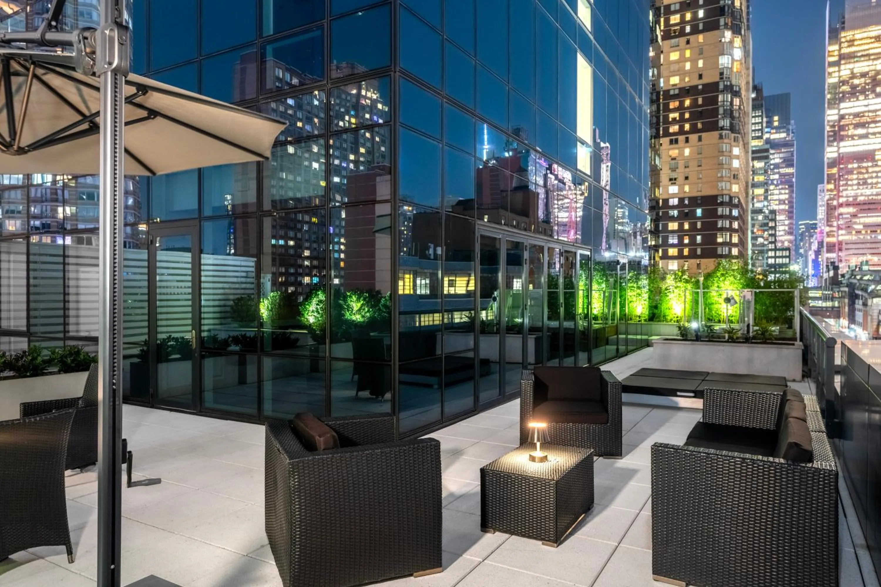 Night in YOTEL New York Times Square