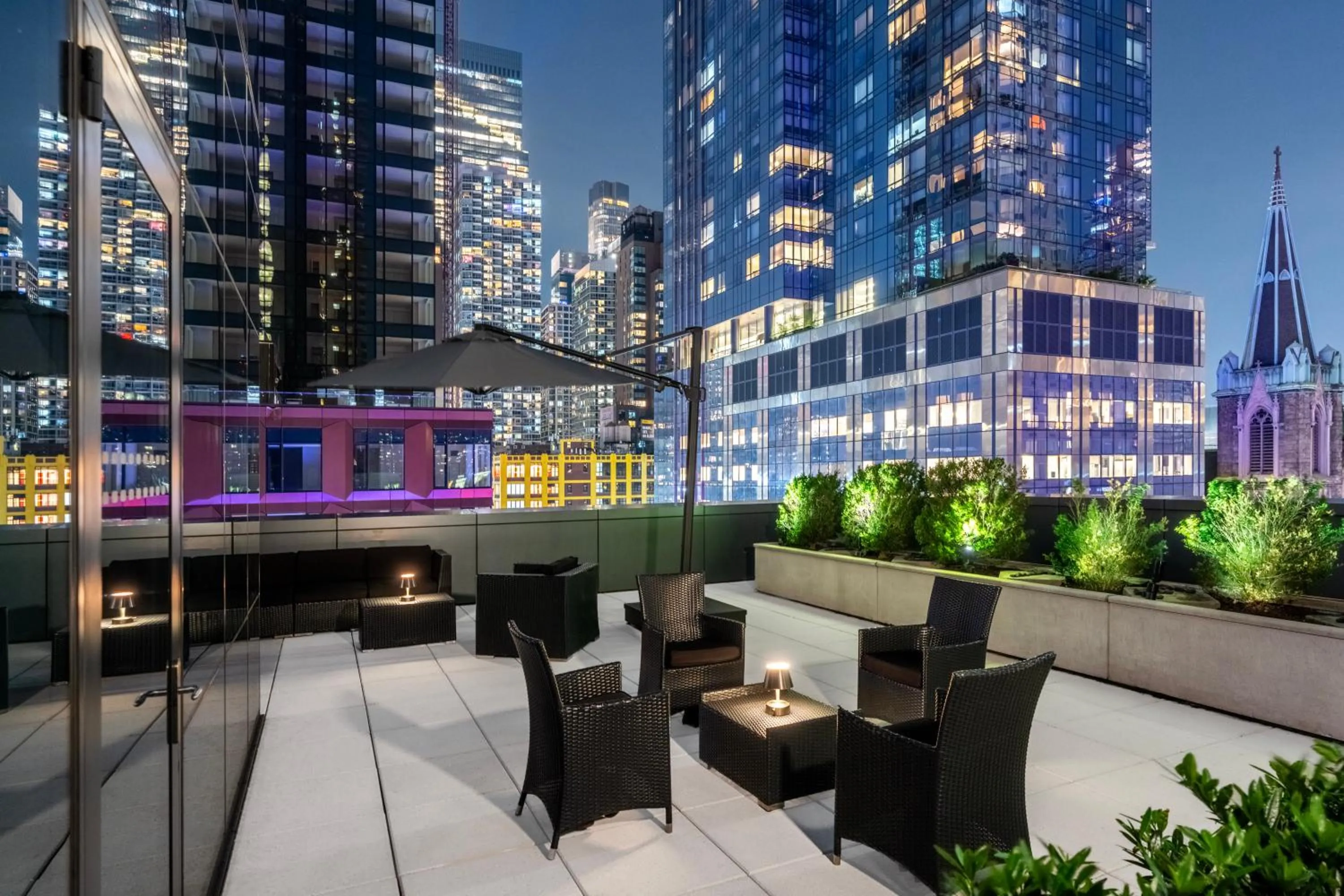 Night in YOTEL New York Times Square