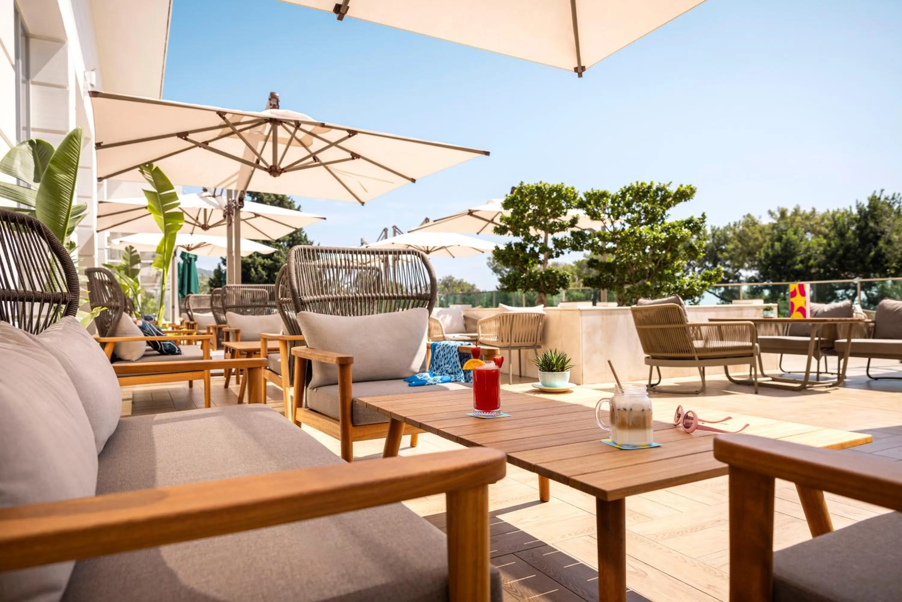 Patio in TUI Magic Life Rixos Beldibi - Adult Only