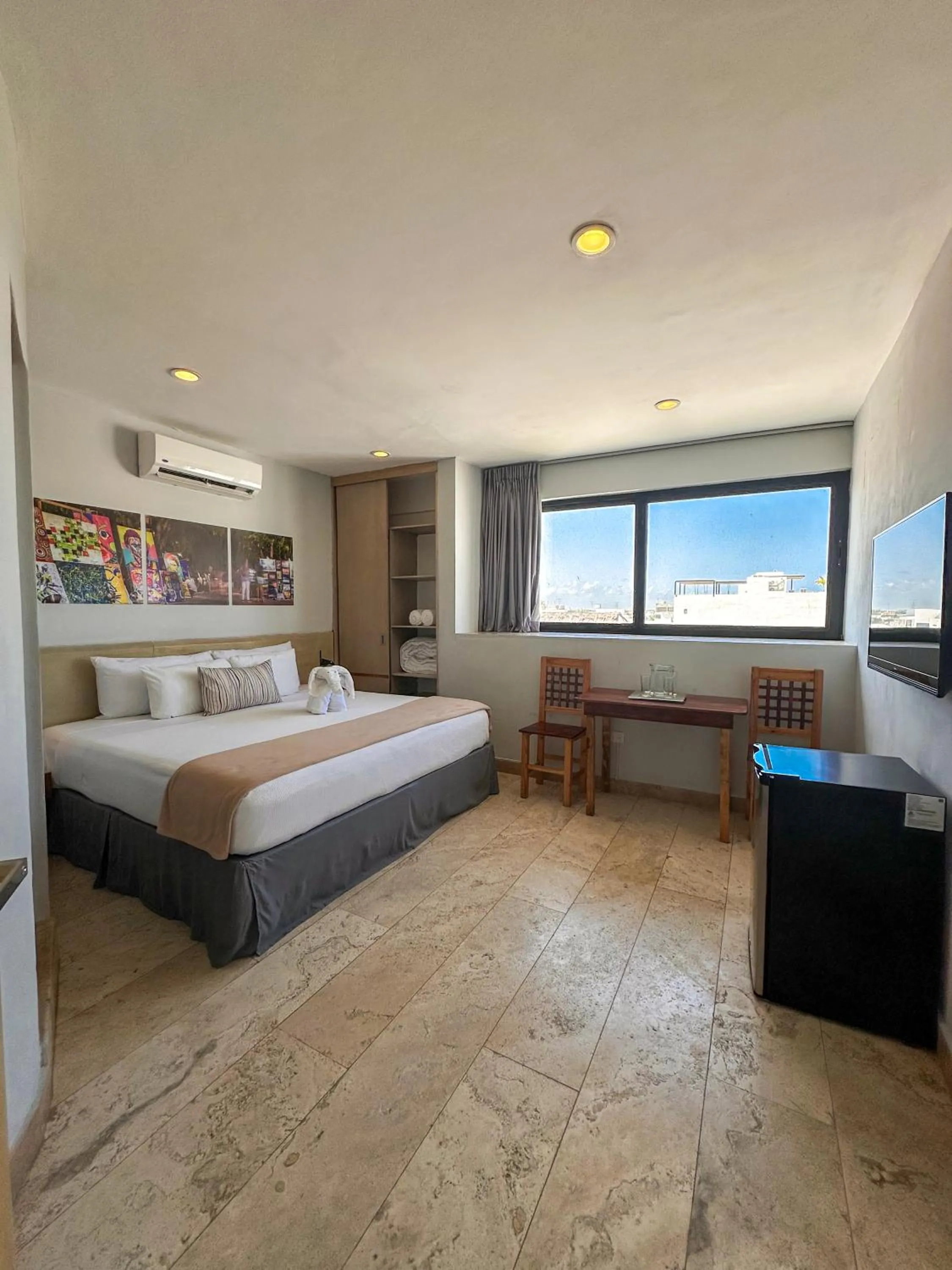 Bed in Hotelito del Mar Playa del Carmen