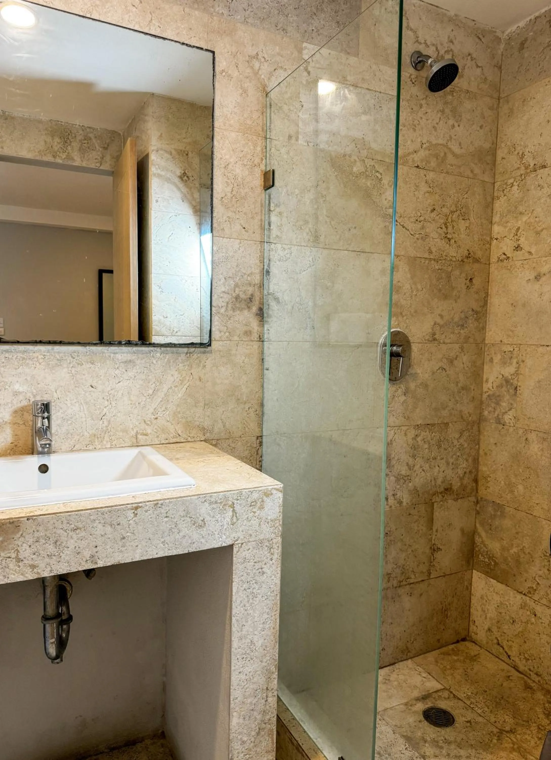 Bathroom in Hotelito del Mar Playa del Carmen