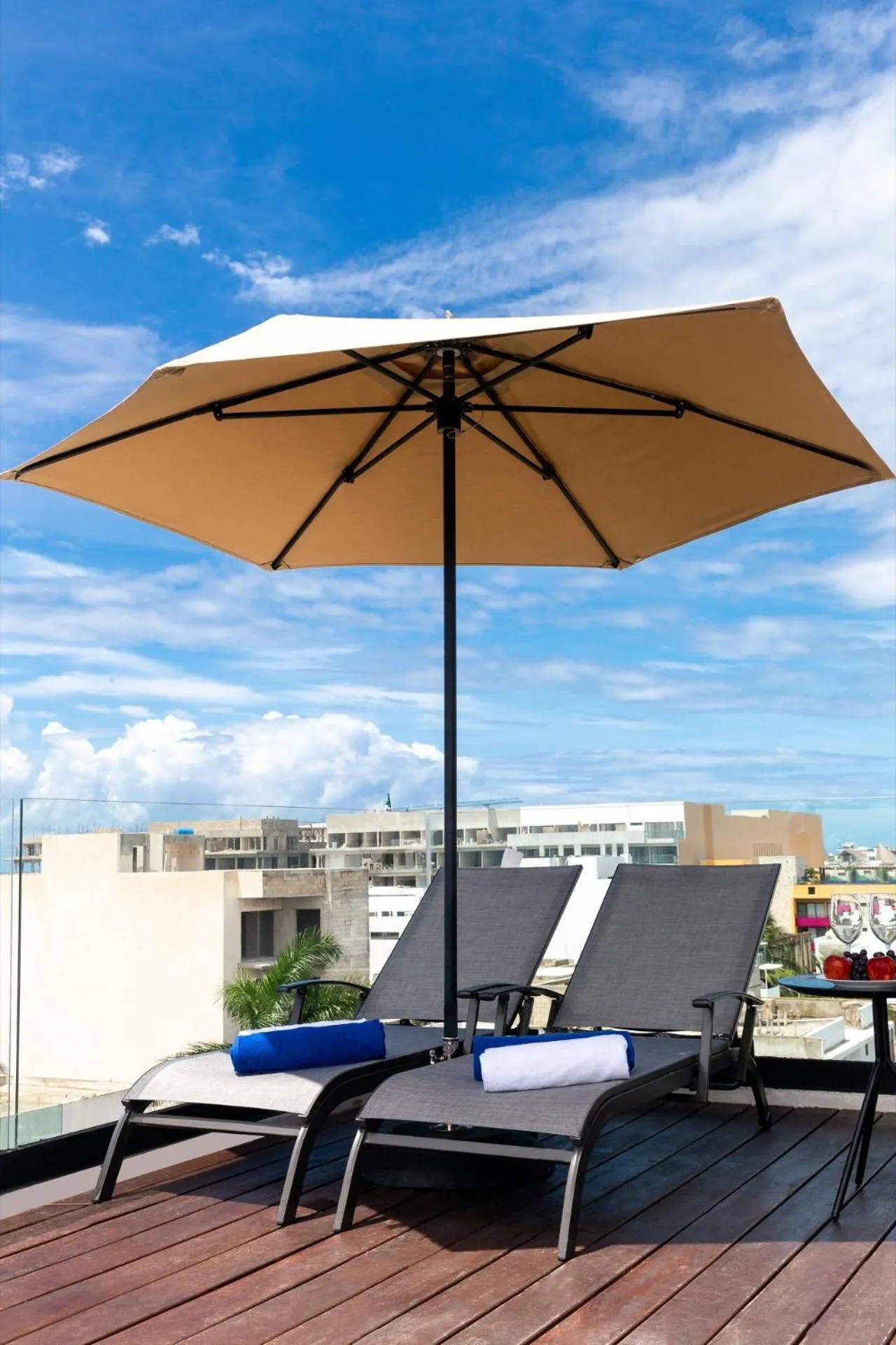 Balcony/Terrace in Hotelito del Mar Playa del Carmen