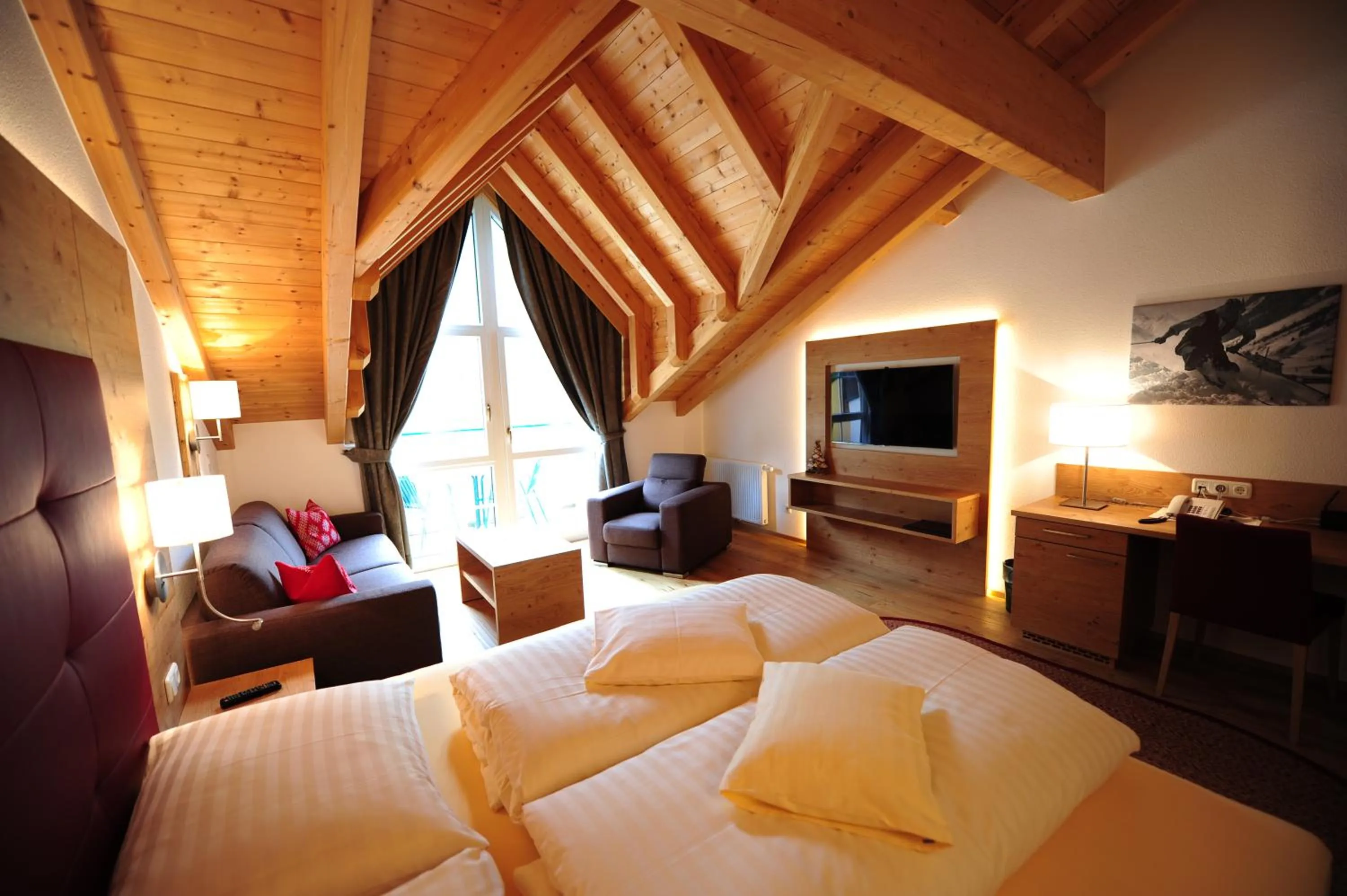 Photo of the whole room, Bed in Hotel Dorfstadl