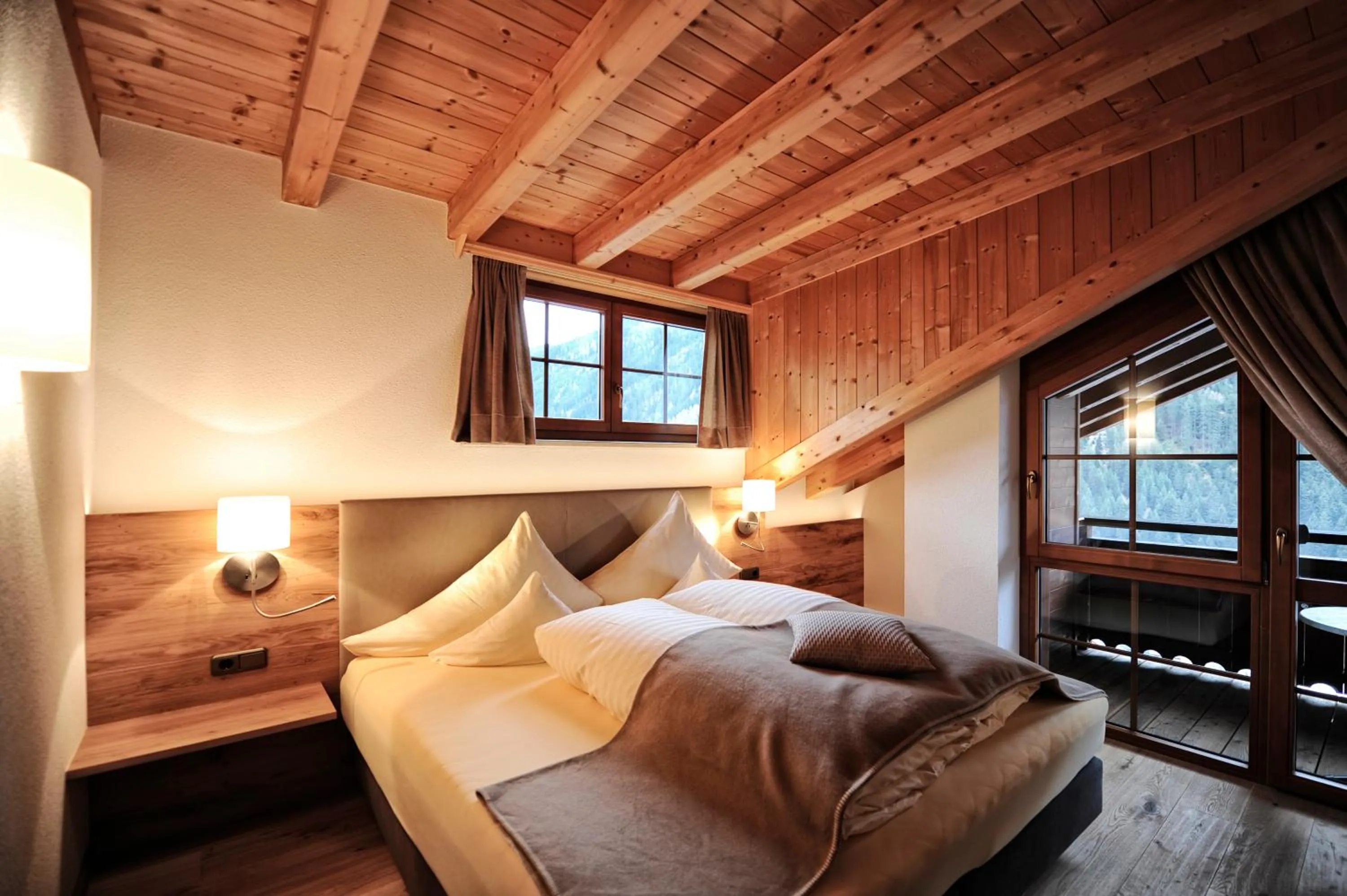 Bedroom, Bed in Hotel Dorfstadl