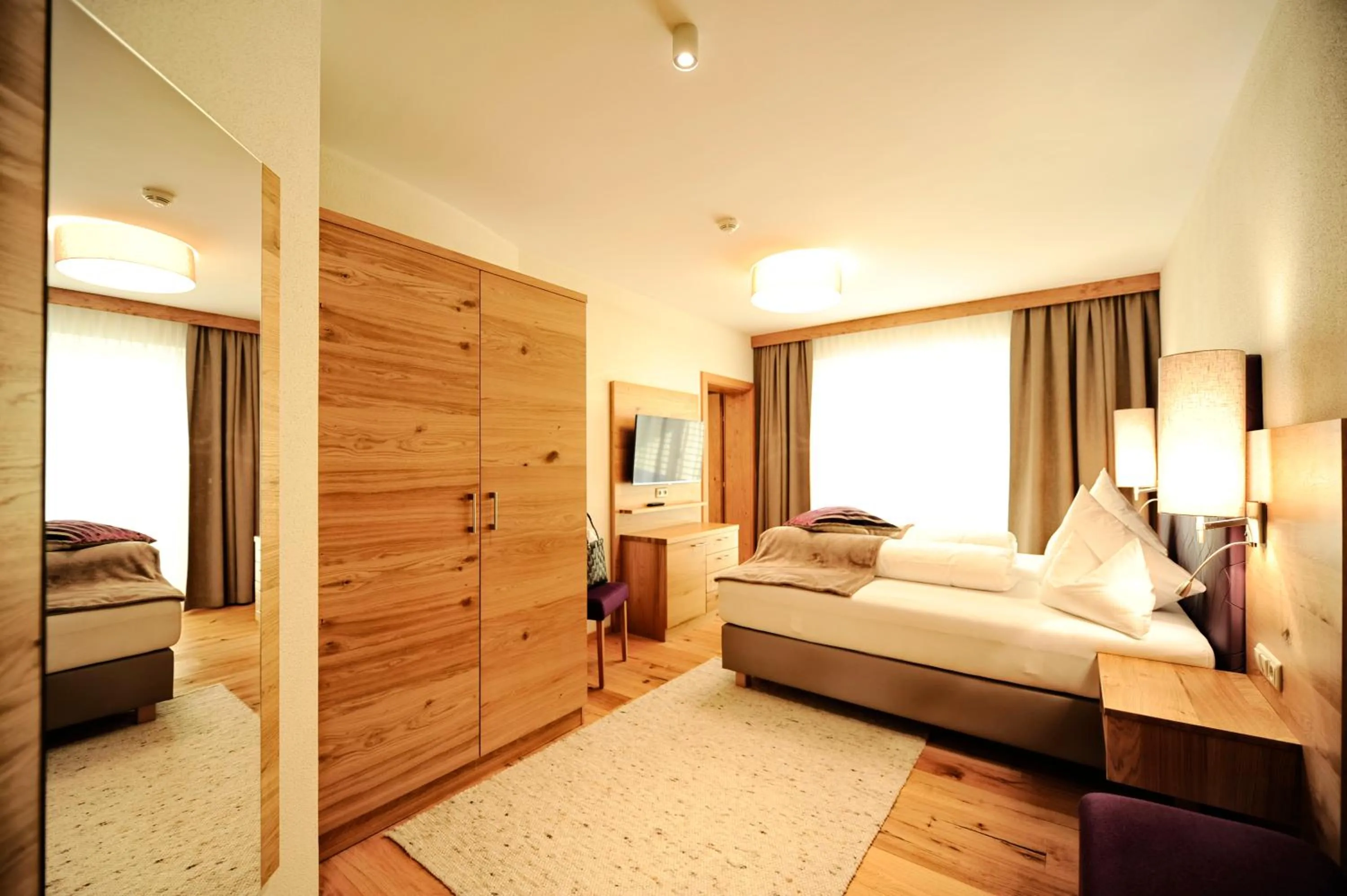 Bedroom, Bed in Hotel Dorfstadl