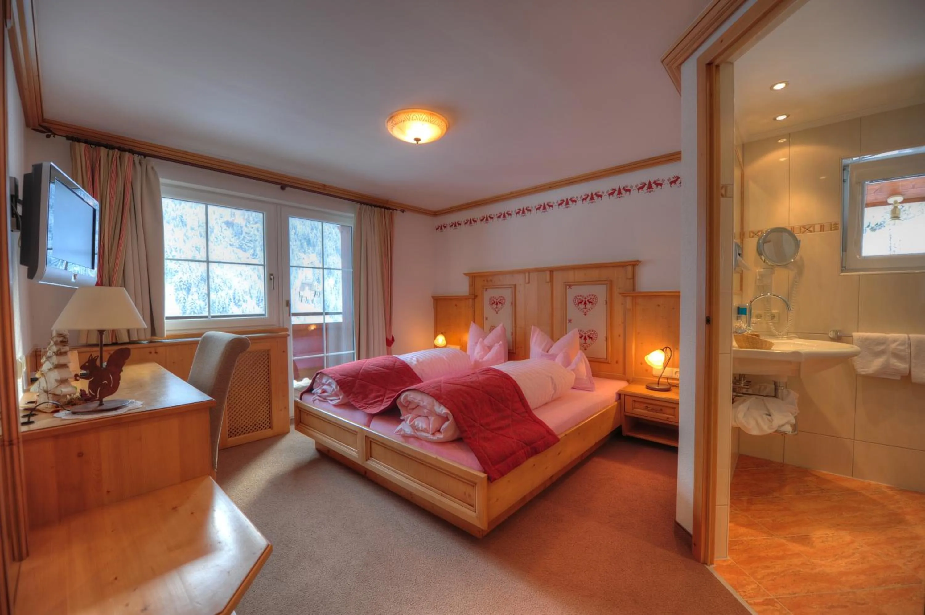 Bed in Hotel Dorfstadl