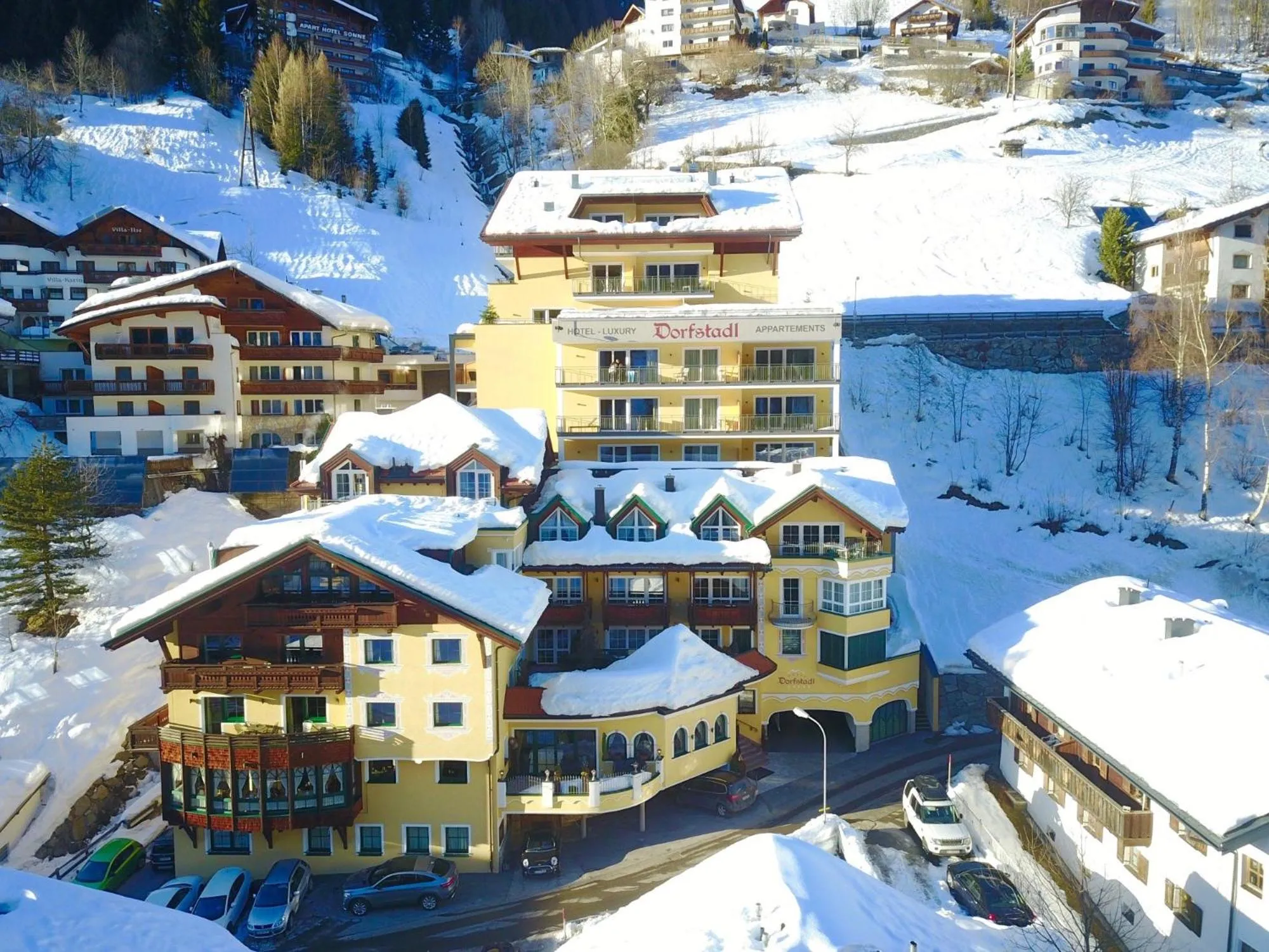 Property building in Hotel Dorfstadl