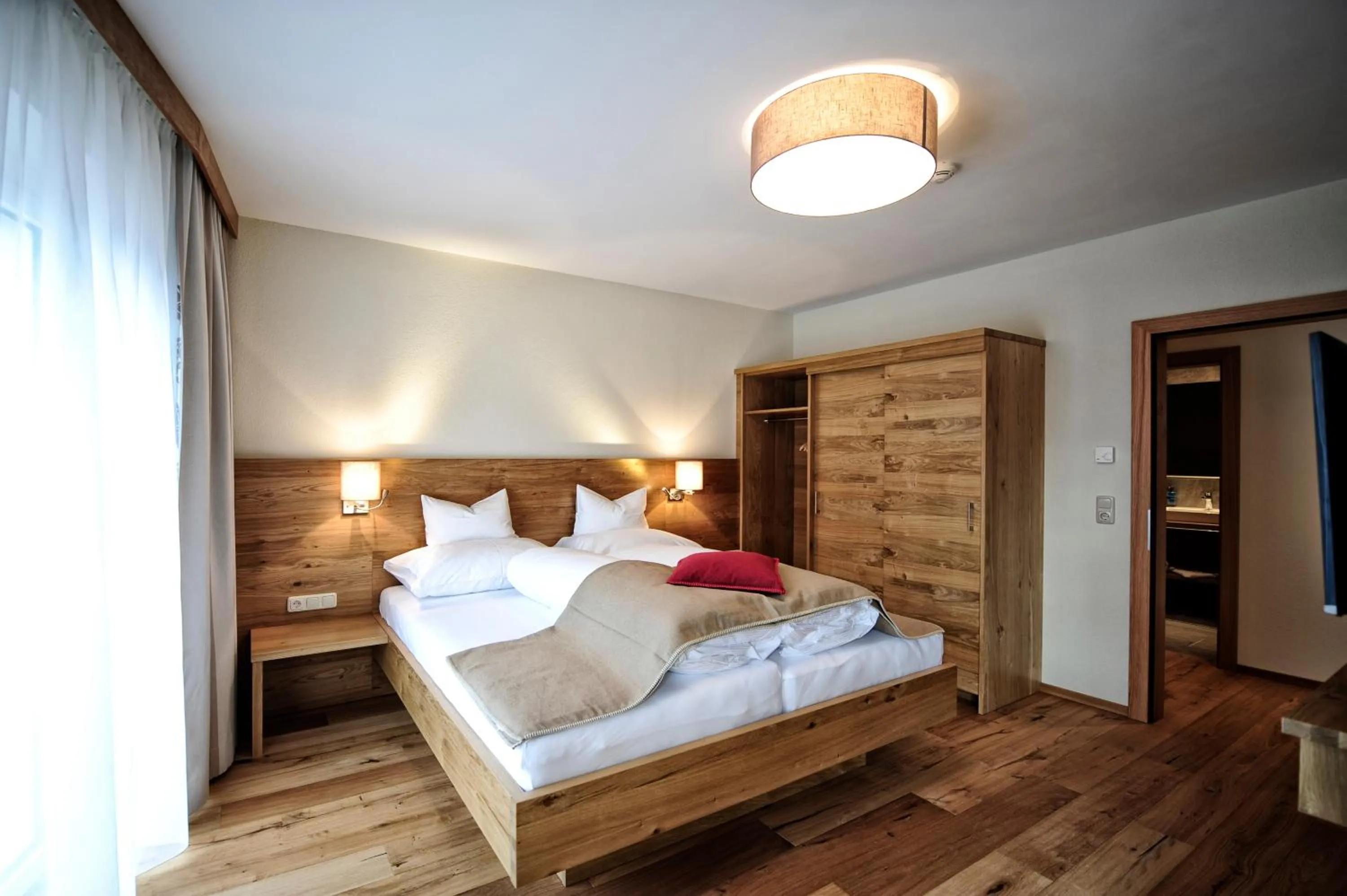 Bedroom, Bed in Hotel Dorfstadl