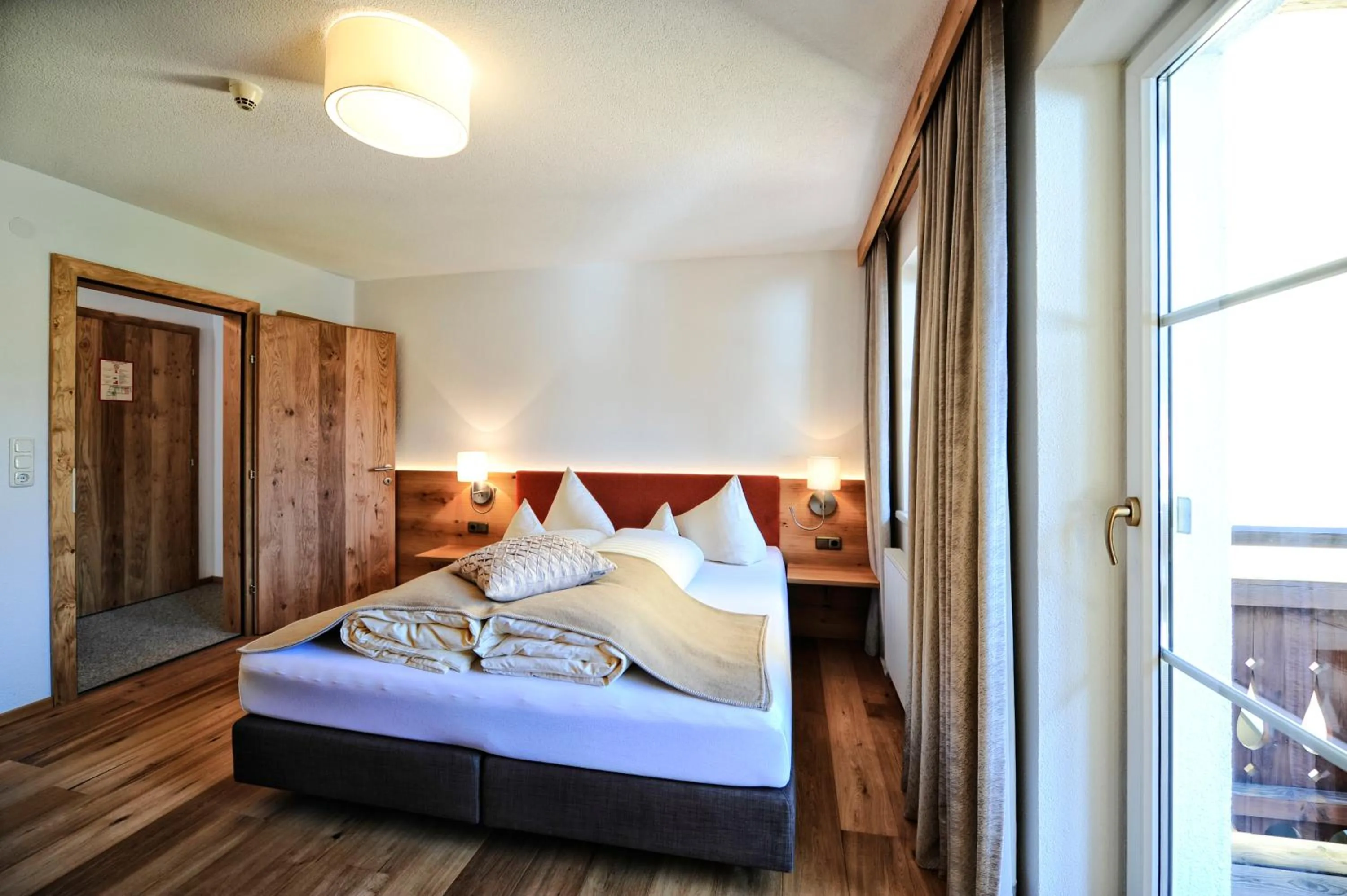 Bedroom, Bed in Hotel Dorfstadl