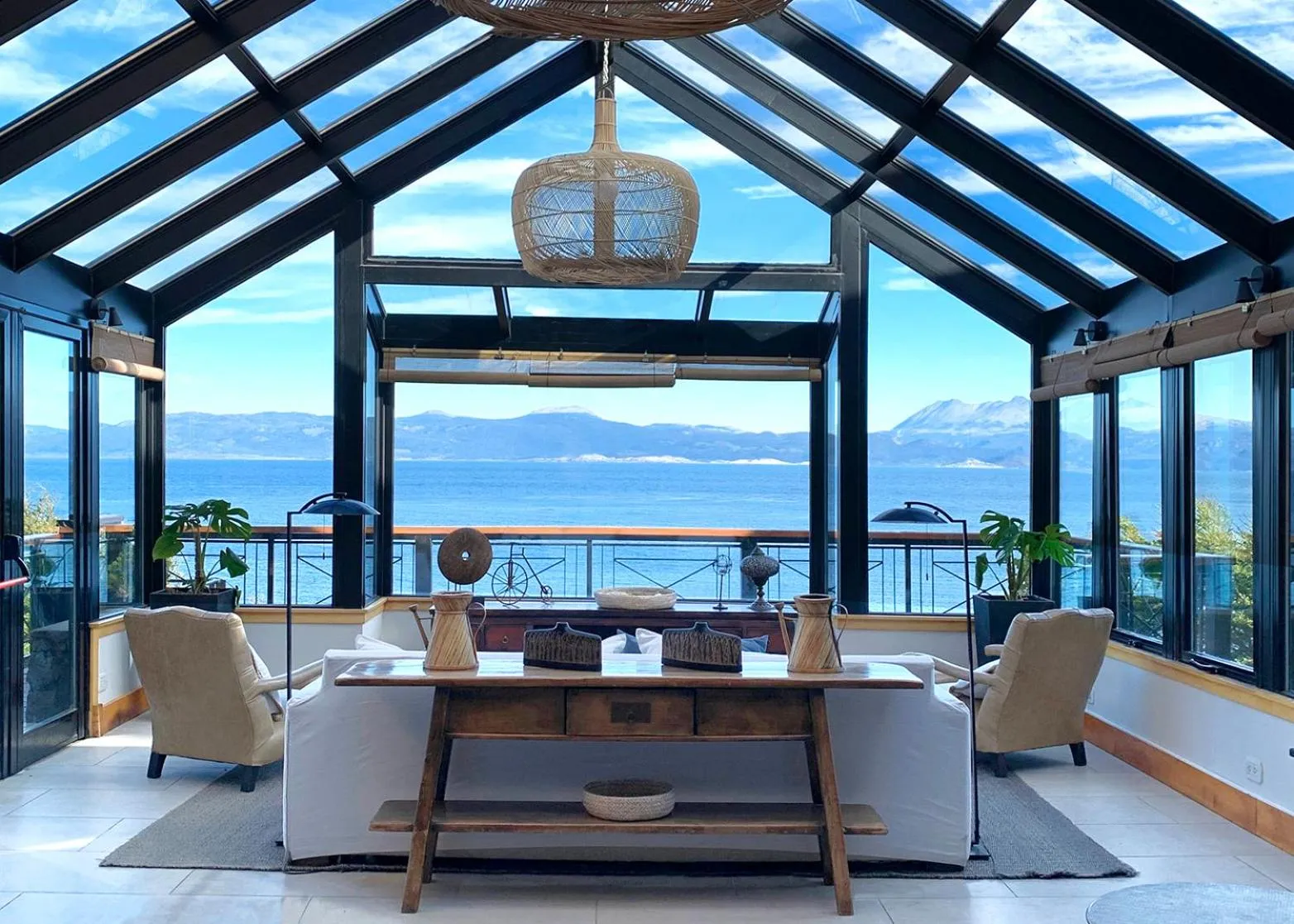 Seating area in Los Cauquenes Resort + Spa + Experiences