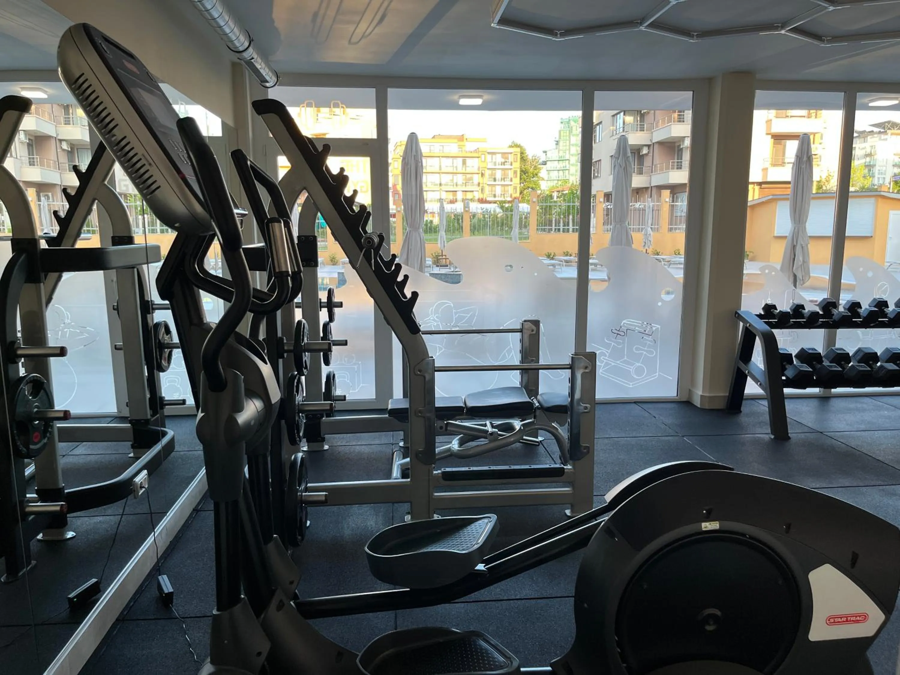 Fitness centre/facilities in Hotel Plamena Palace