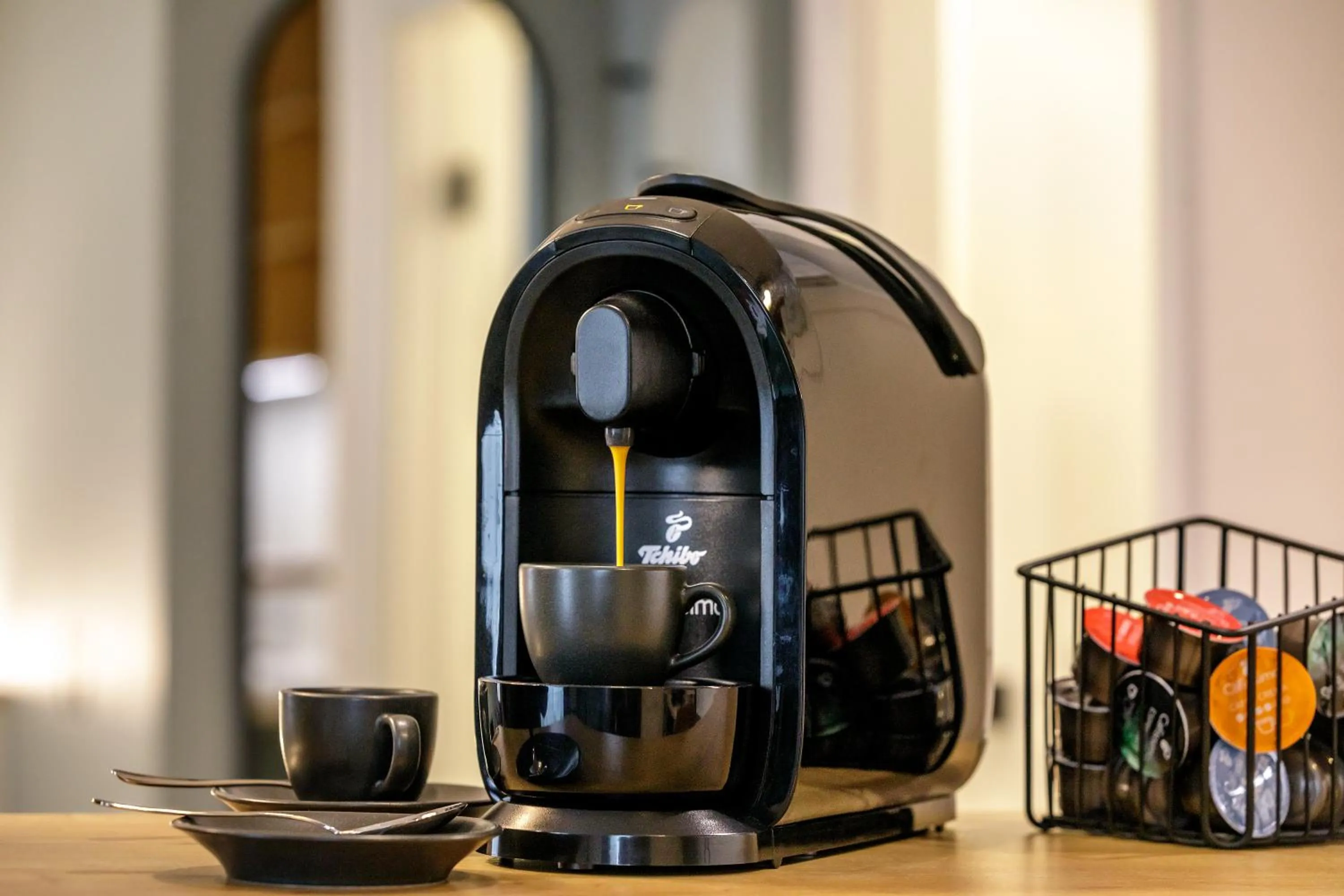 Coffee/tea facilities in Gasthof zum Löwen