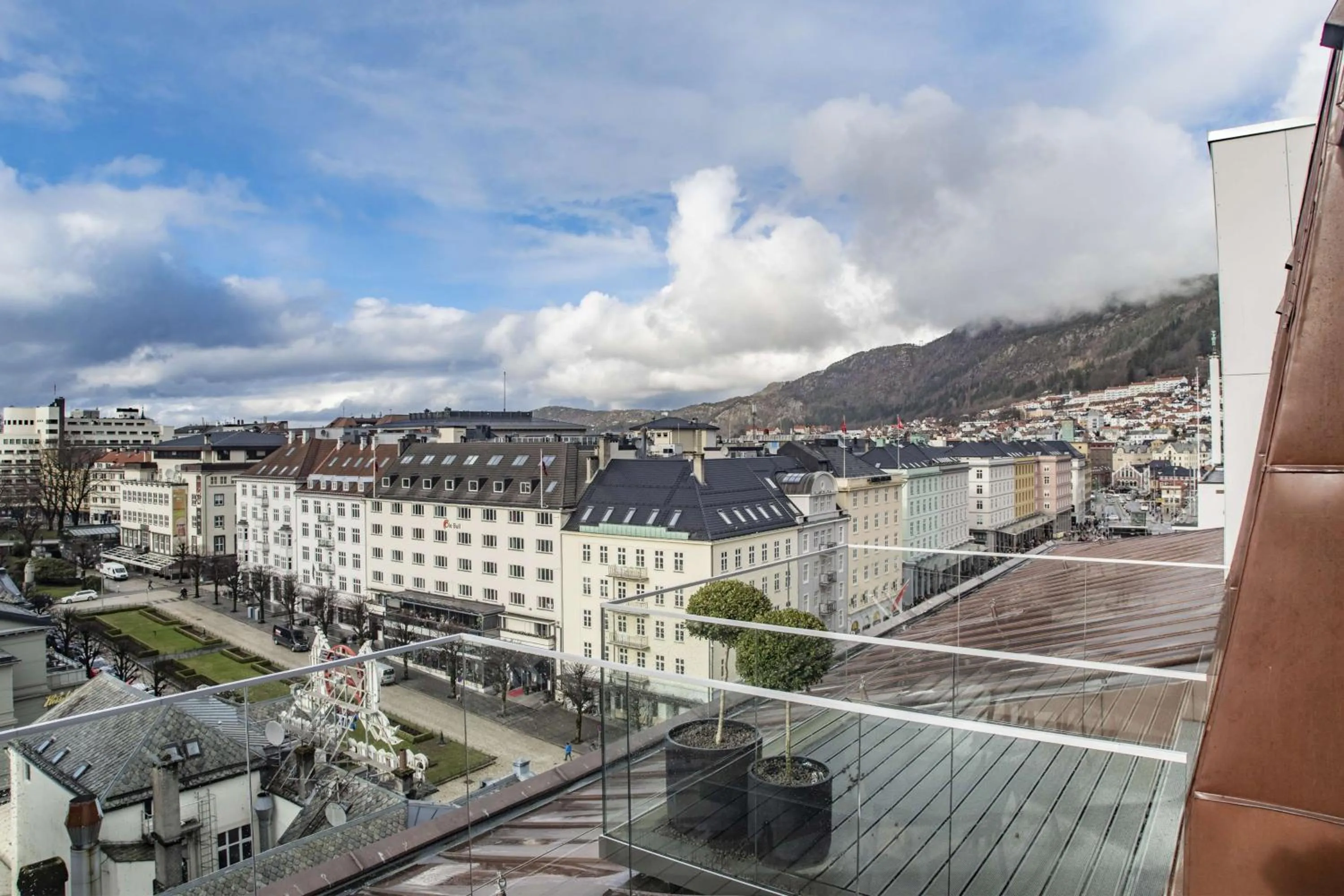 Balcony/Terrace in Hotel Norge by Scandic