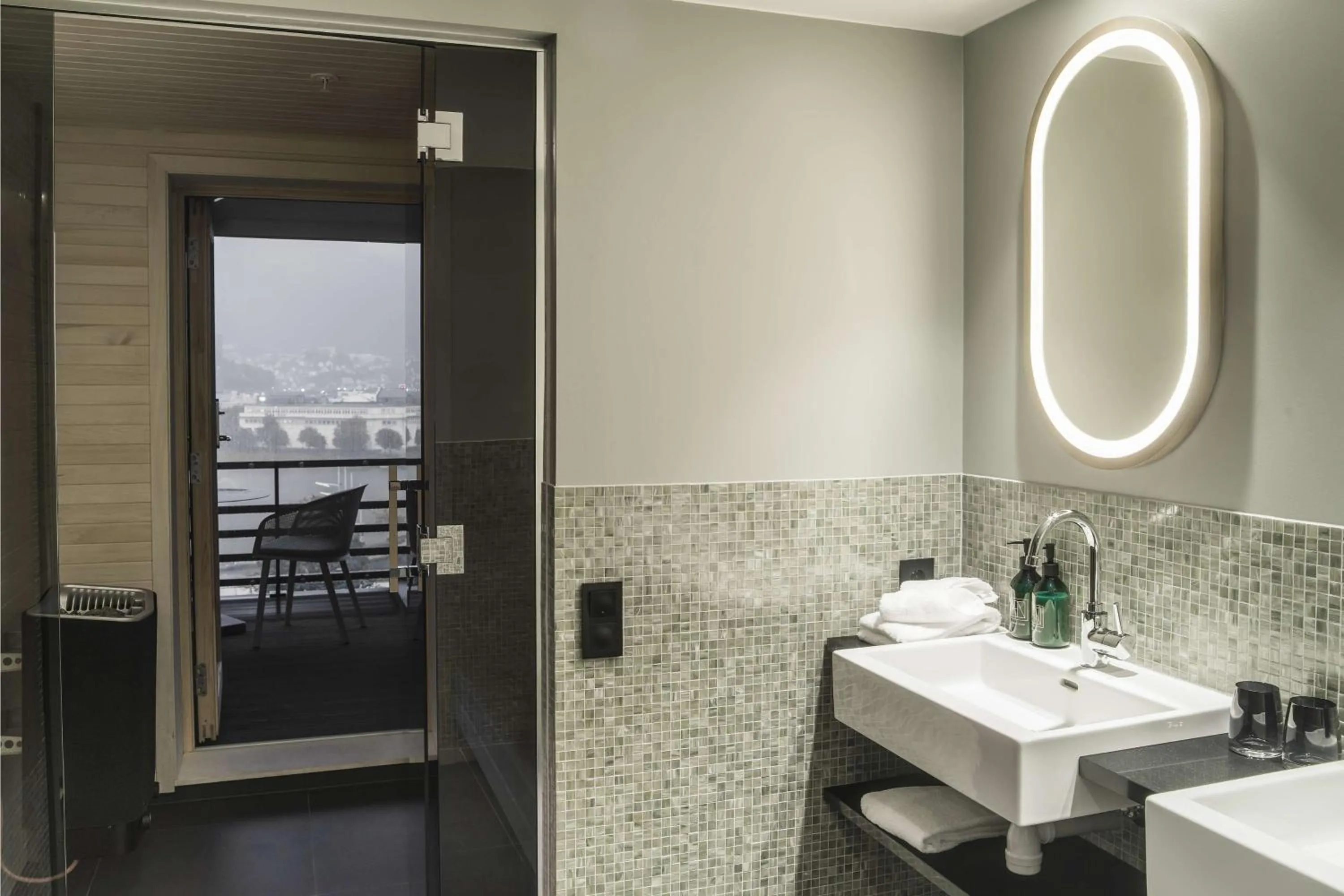 Bathroom in Hotel Norge by Scandic
