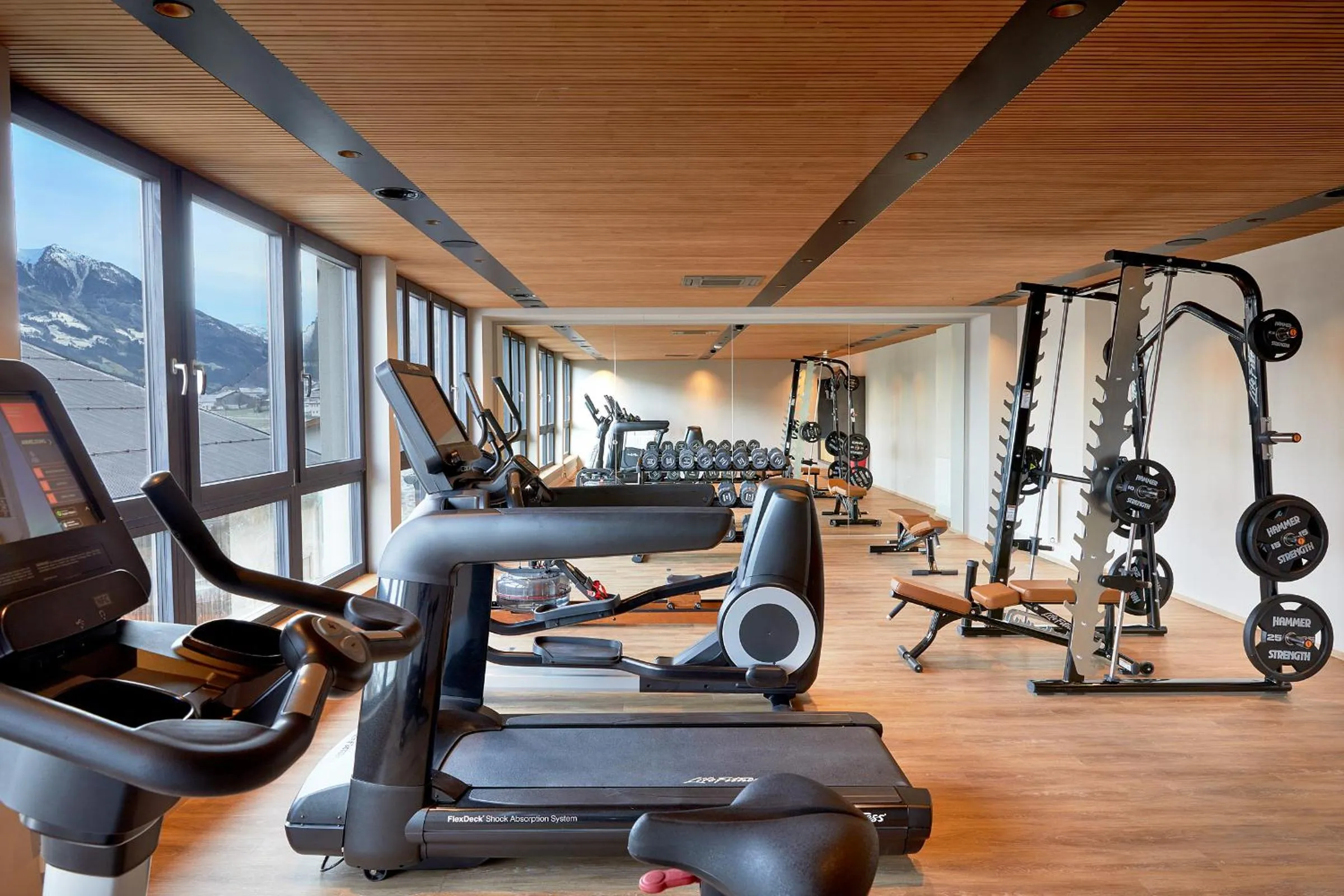 Fitness centre/facilities in Gasthof Hotel Post