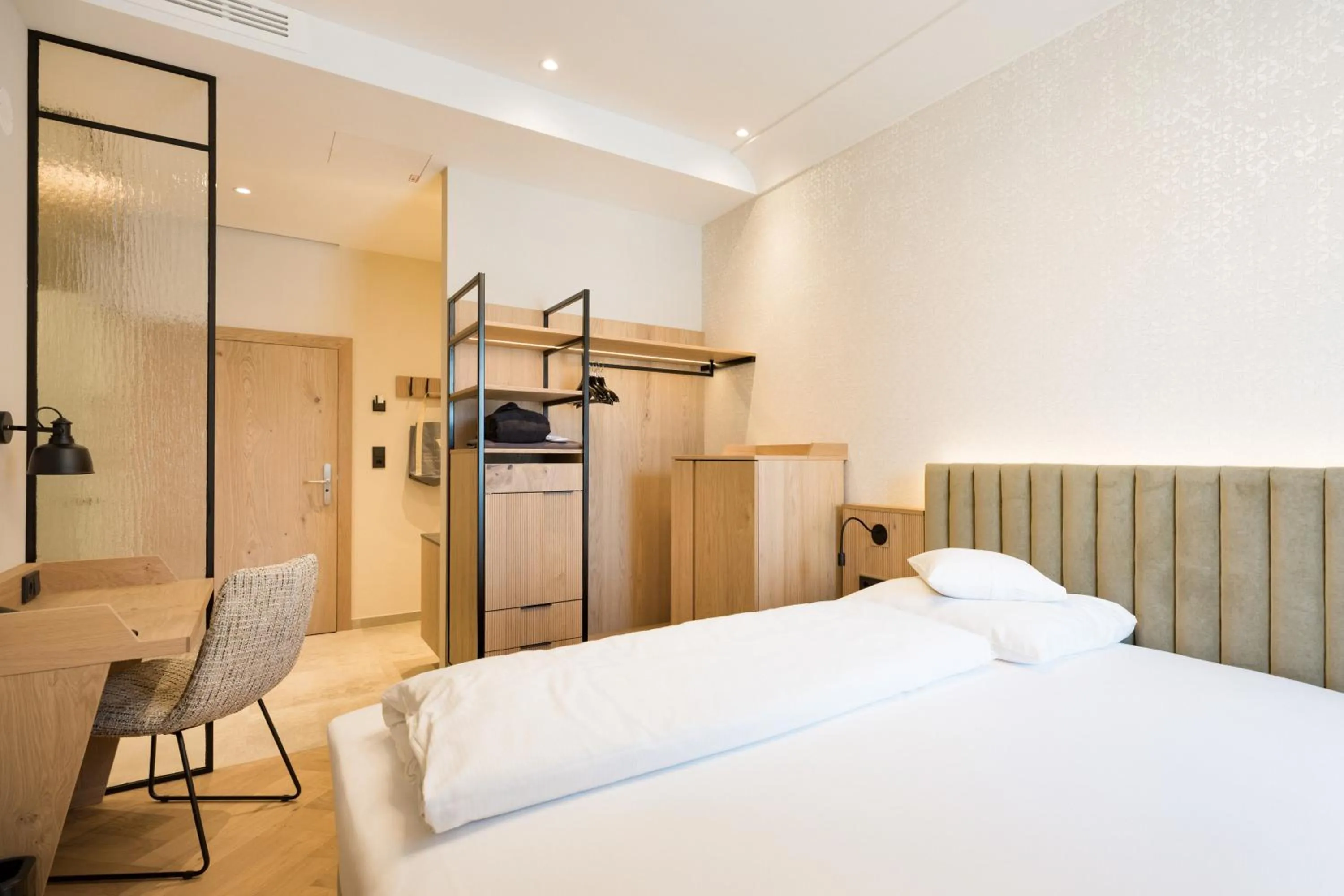 Bed in Gasthof Hotel Post