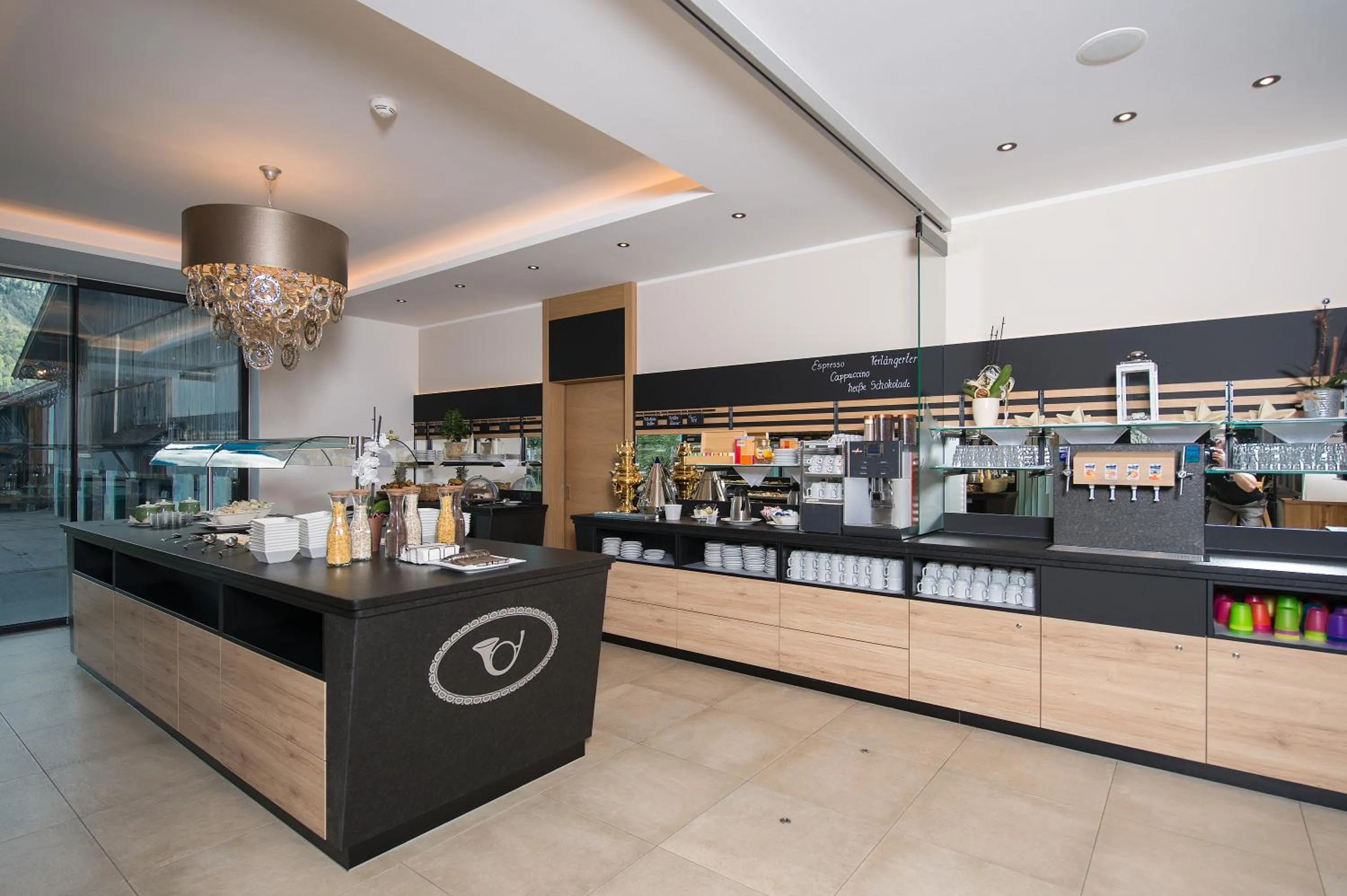 Buffet breakfast in Gasthof Hotel Post