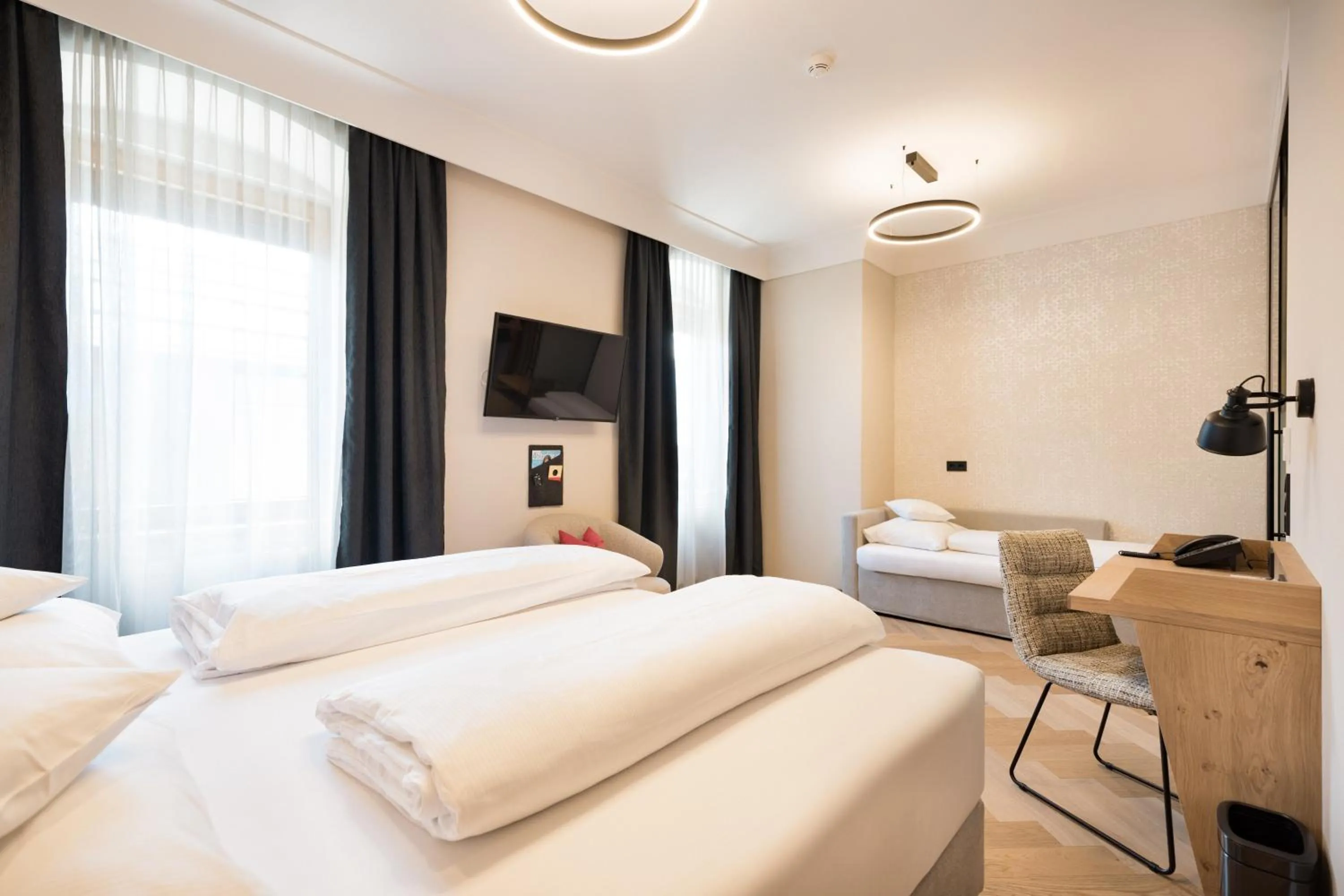 Bed in Gasthof Hotel Post