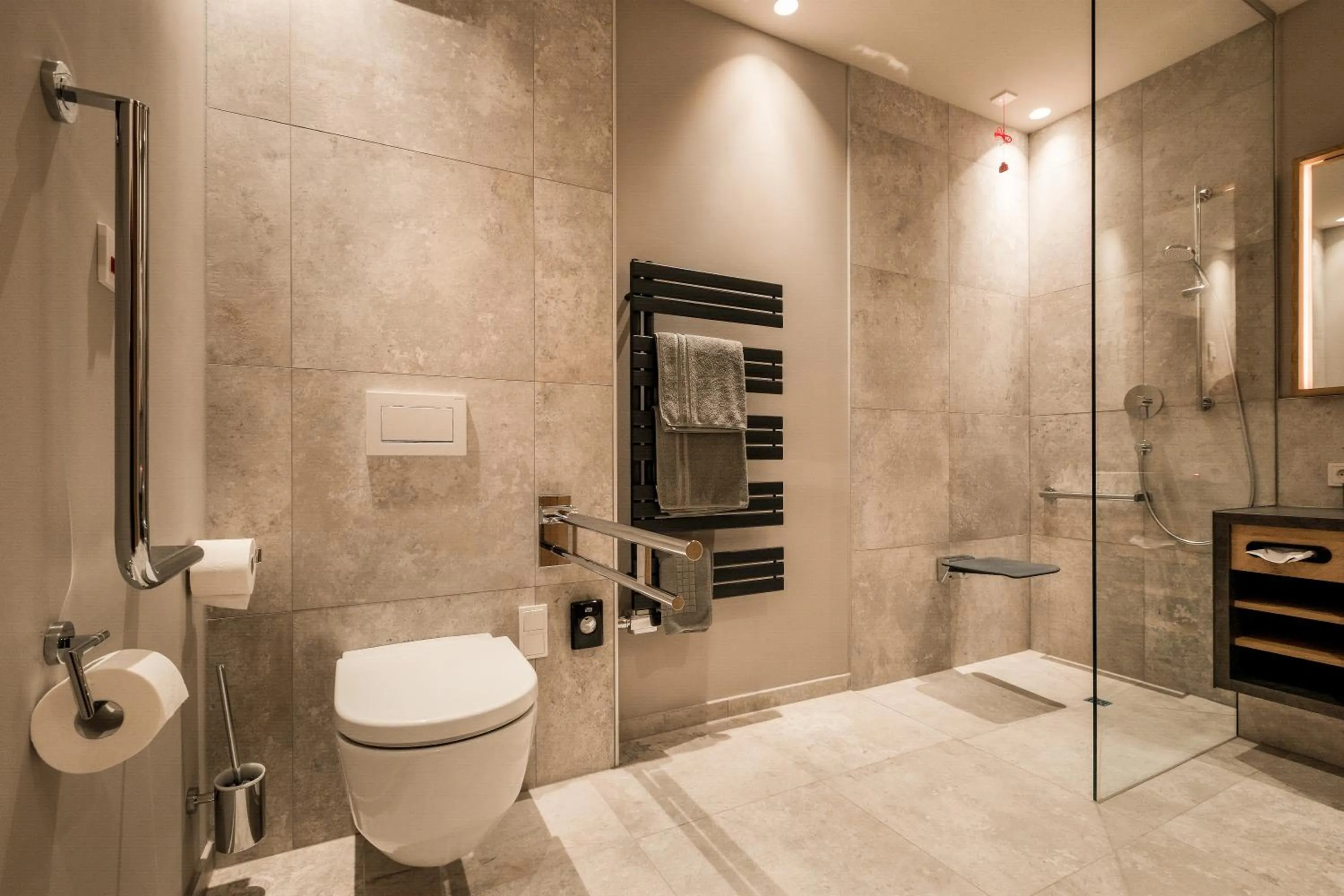 Shower in Gasthof Hotel Post