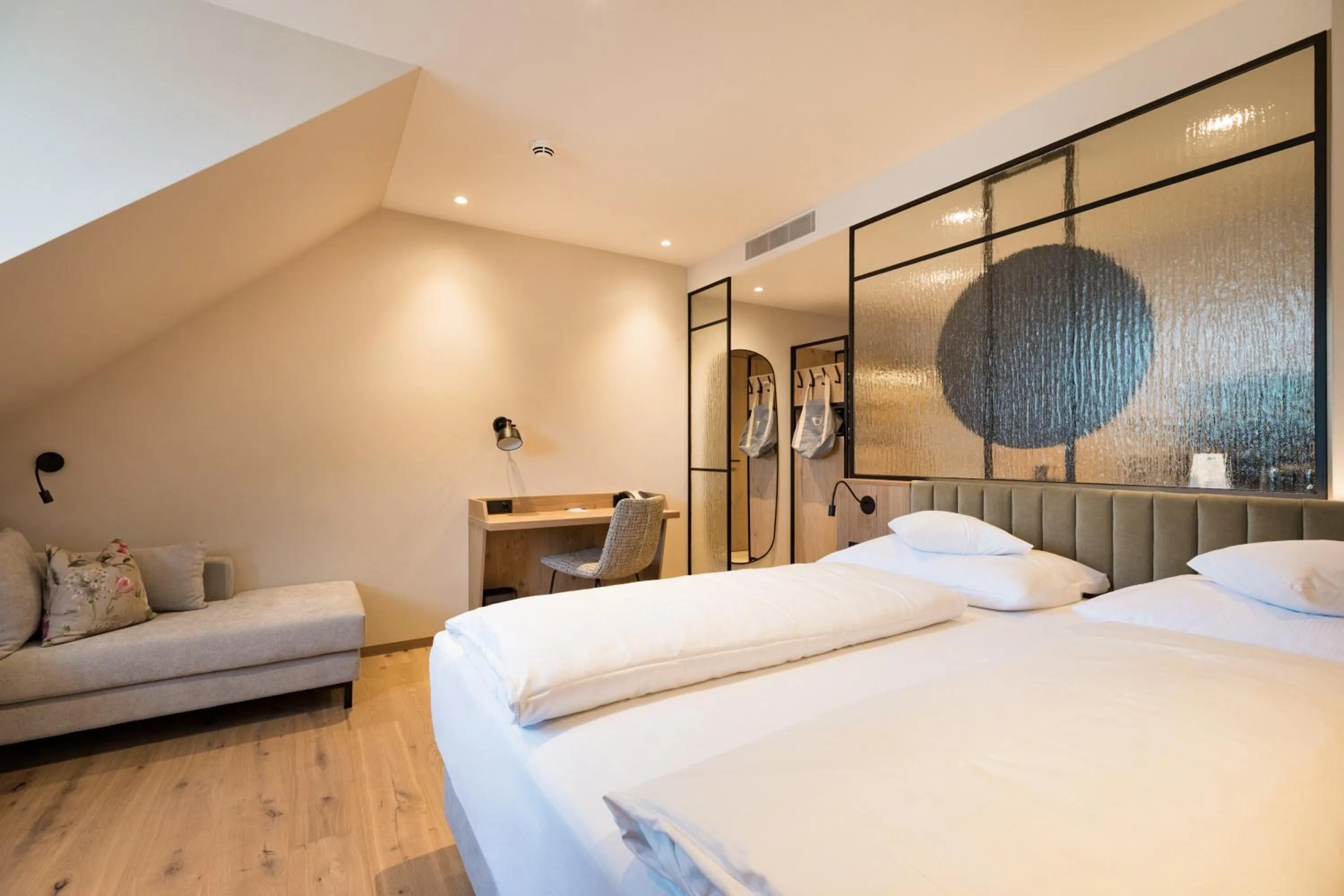 Bed in Gasthof Hotel Post