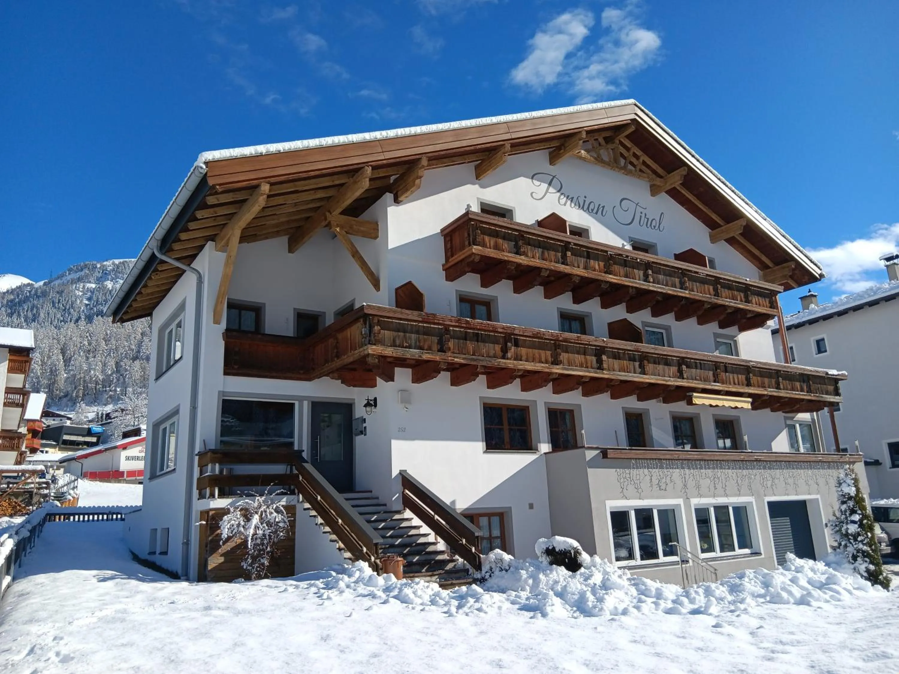 Property building in Pension Tirol
