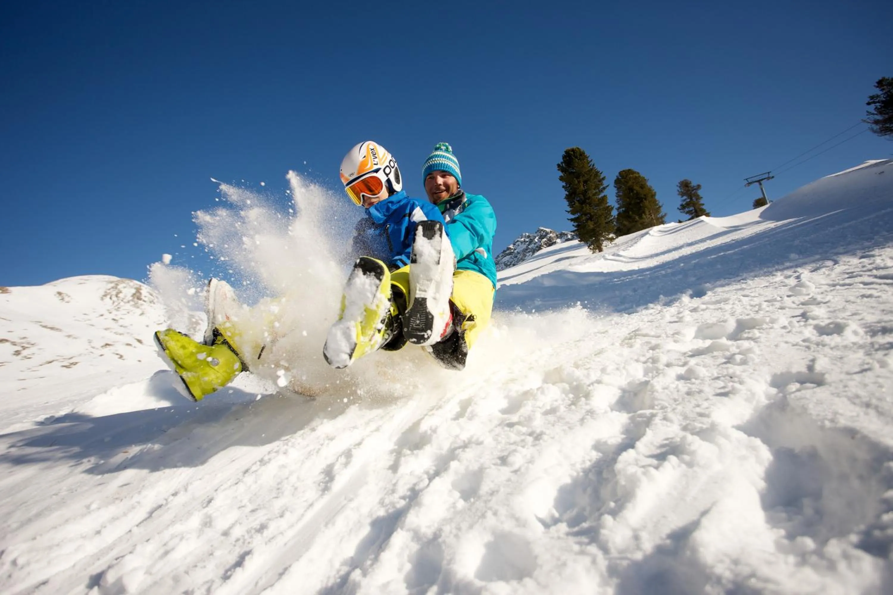 Skiing in Pension Tirol
