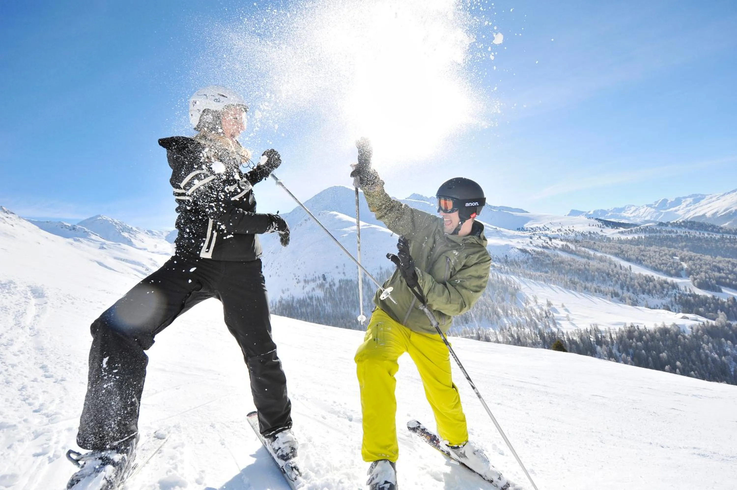 Skiing in Pension Tirol