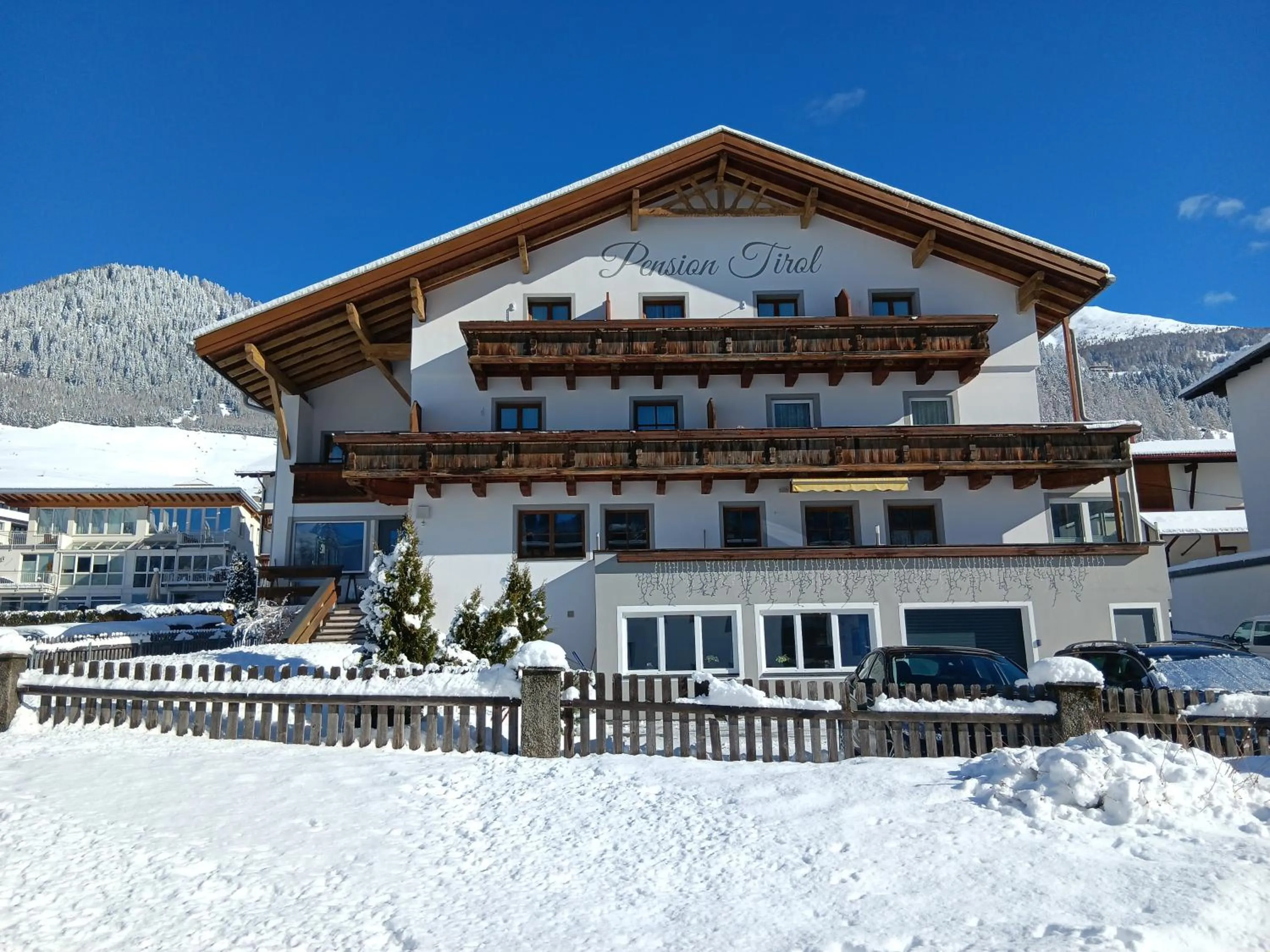 Property building in Pension Tirol