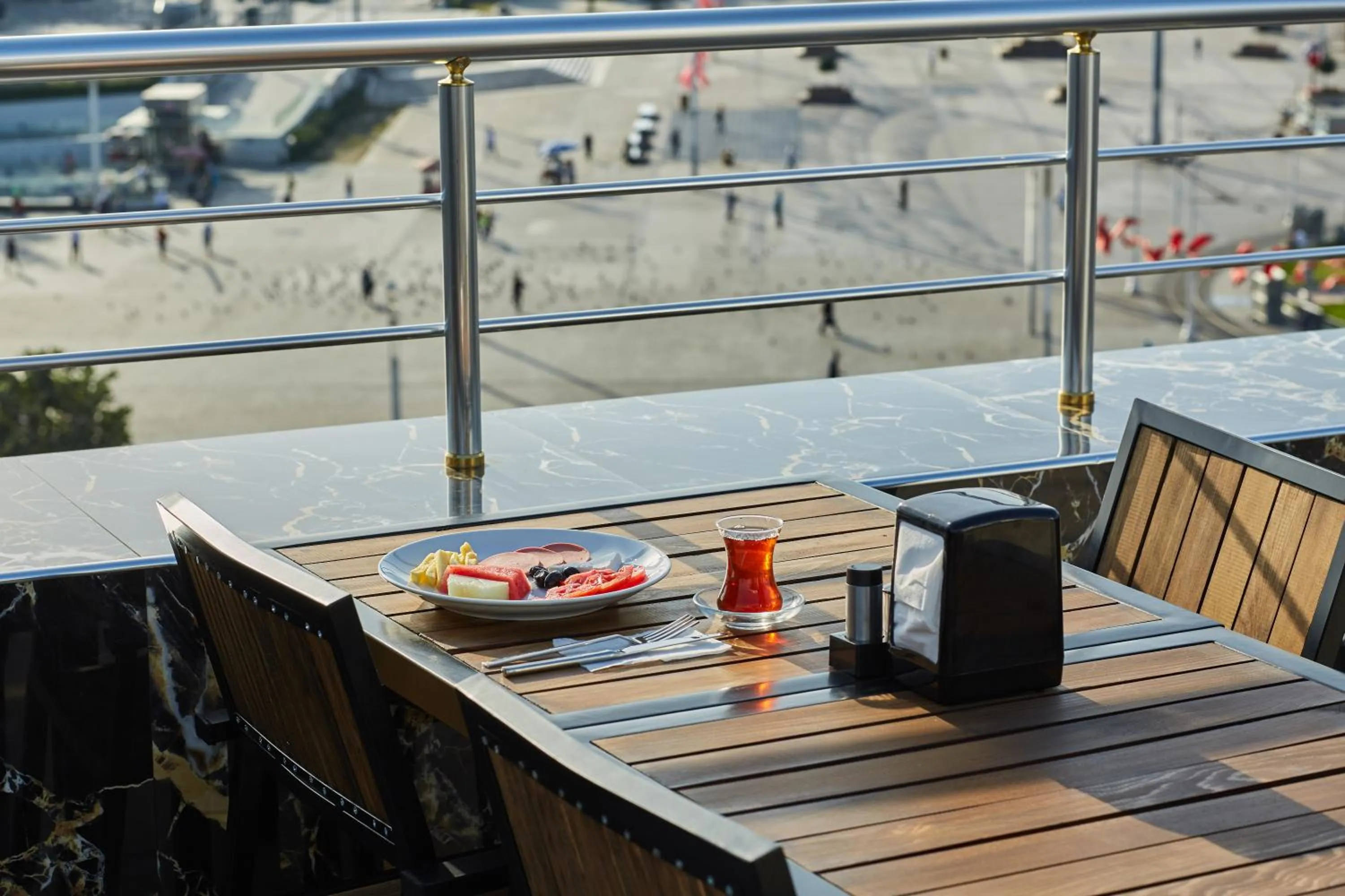 Buffet breakfast in Royal Pera Taksim