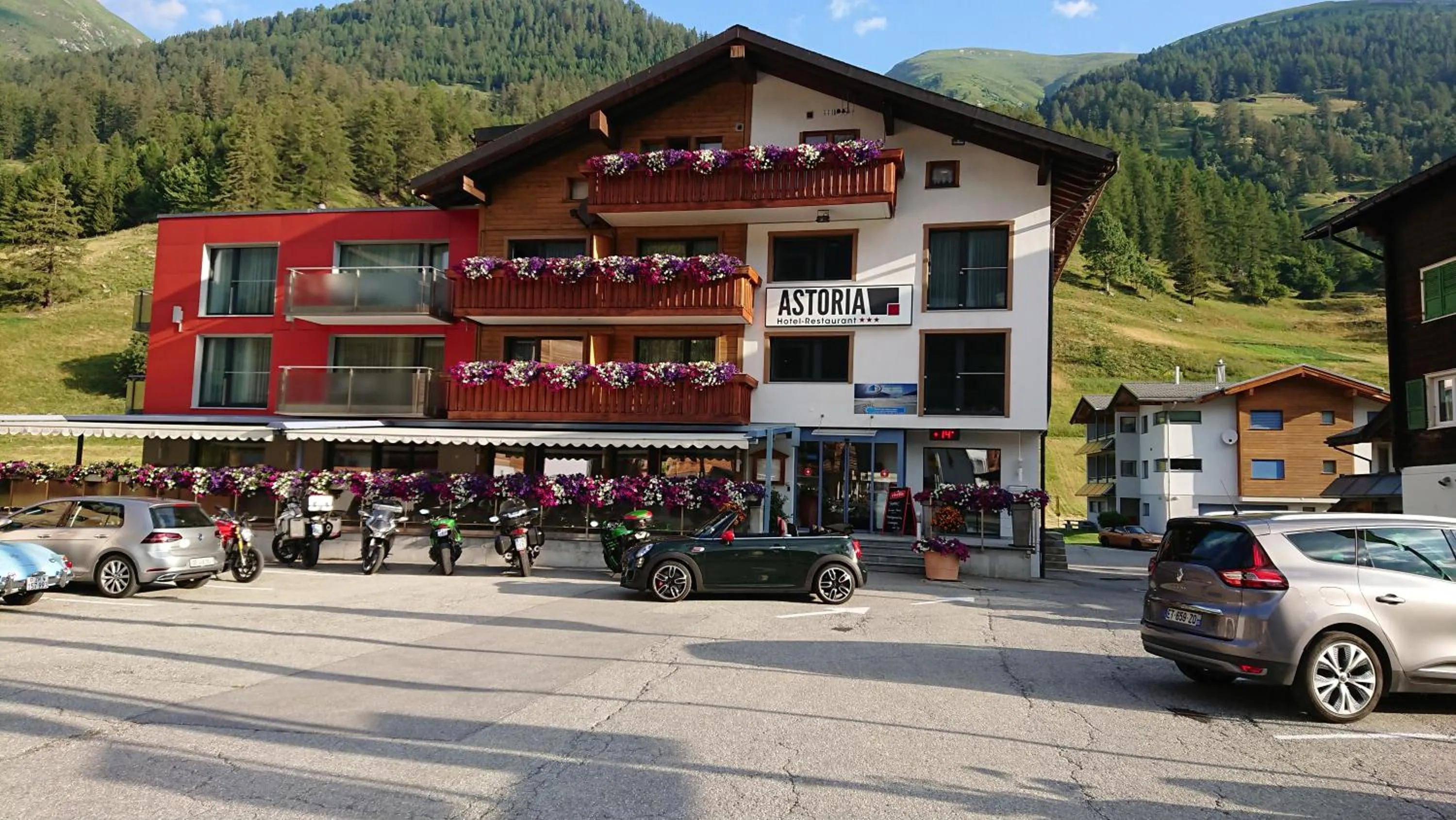 Property building in Hotel Astoria