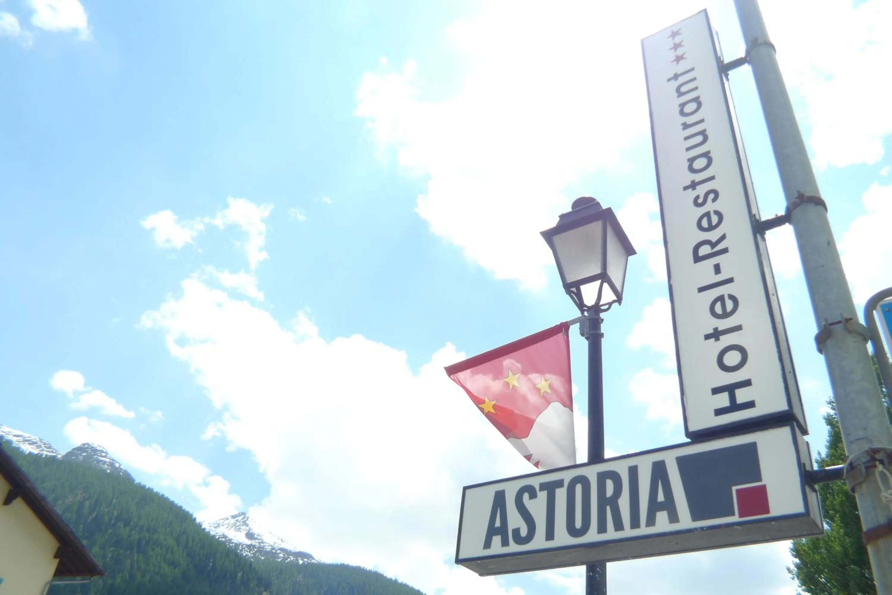 Property logo or sign in Hotel Astoria