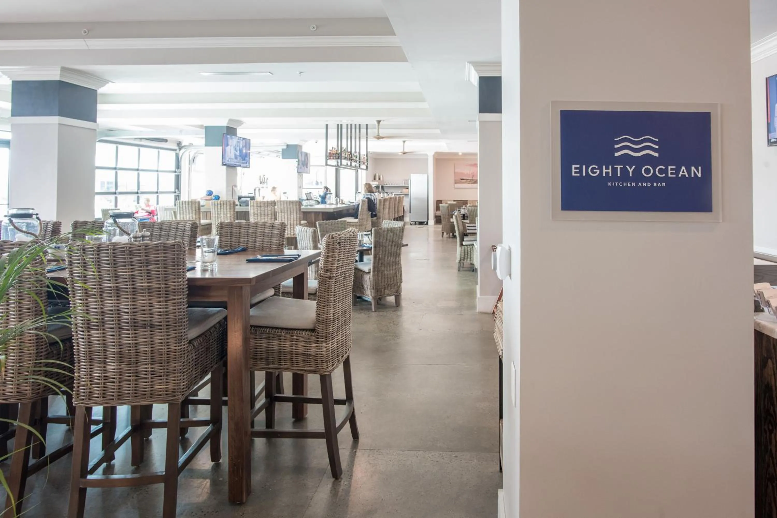 American breakfast in Jekyll Ocean Club Resort