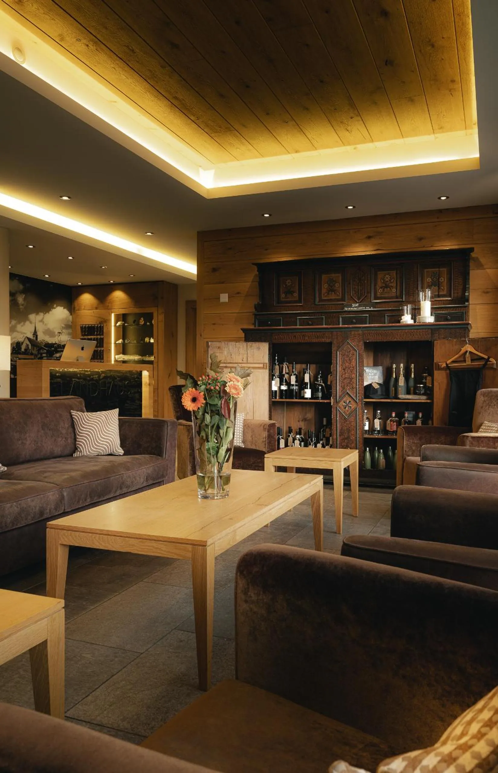 Lobby or reception in Hotel Landhaus