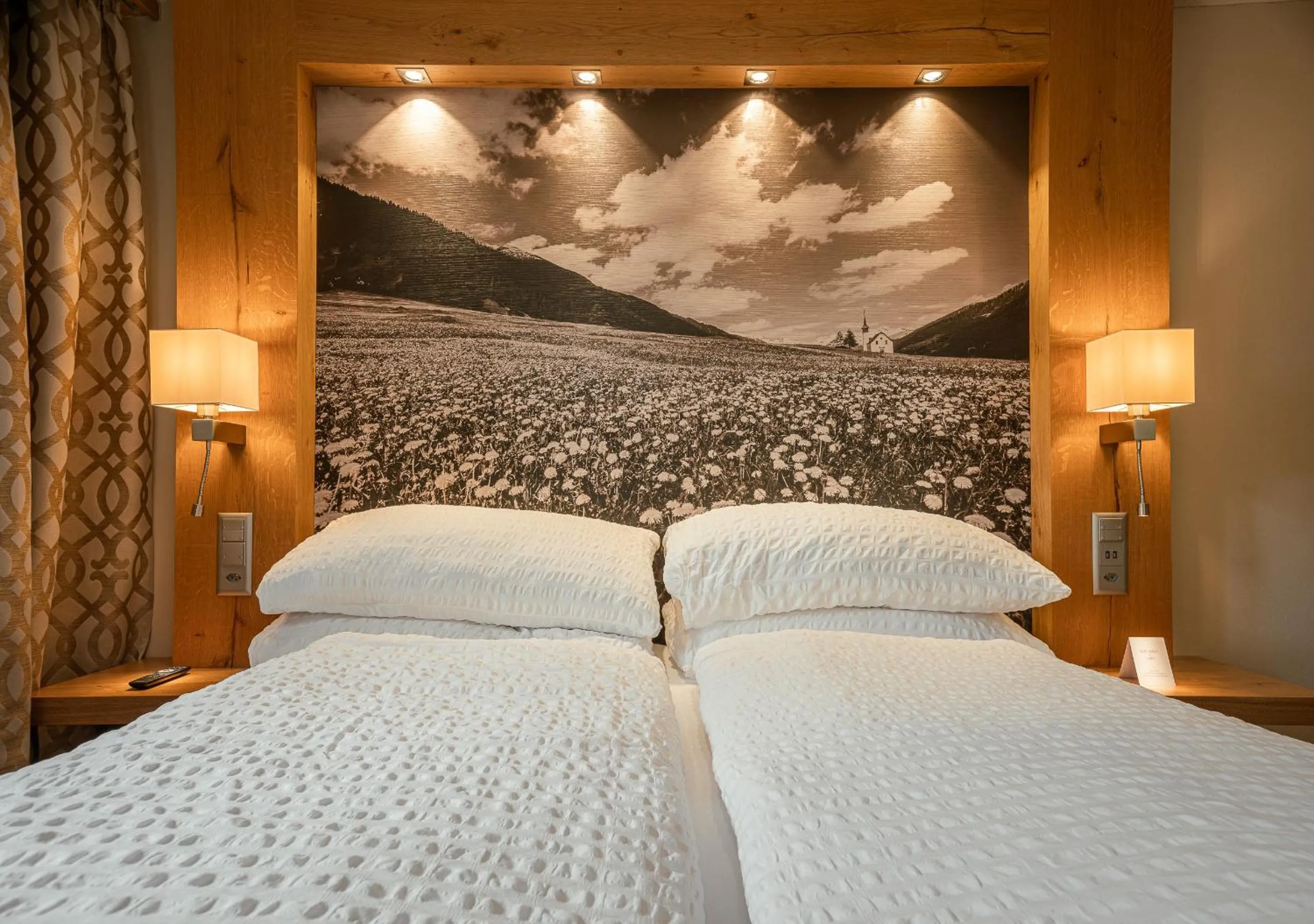 Bed in Hotel Landhaus