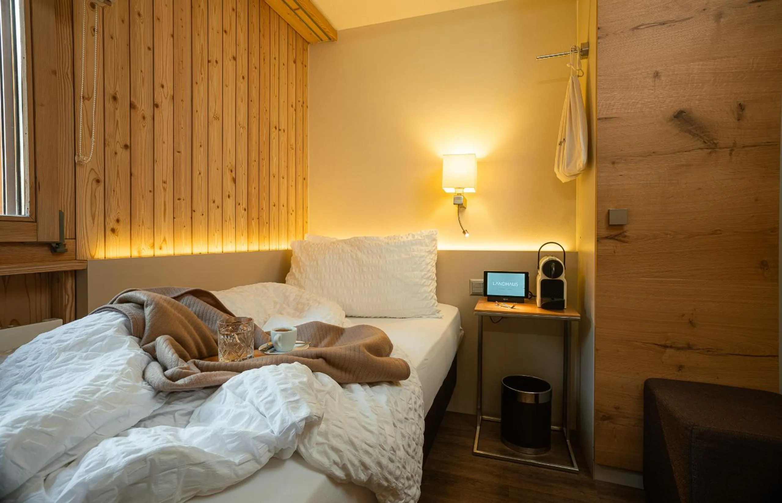 Bed in Hotel Landhaus