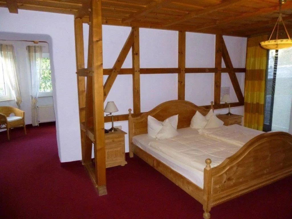 Bedroom, Bed in Hotel Antoniushütte