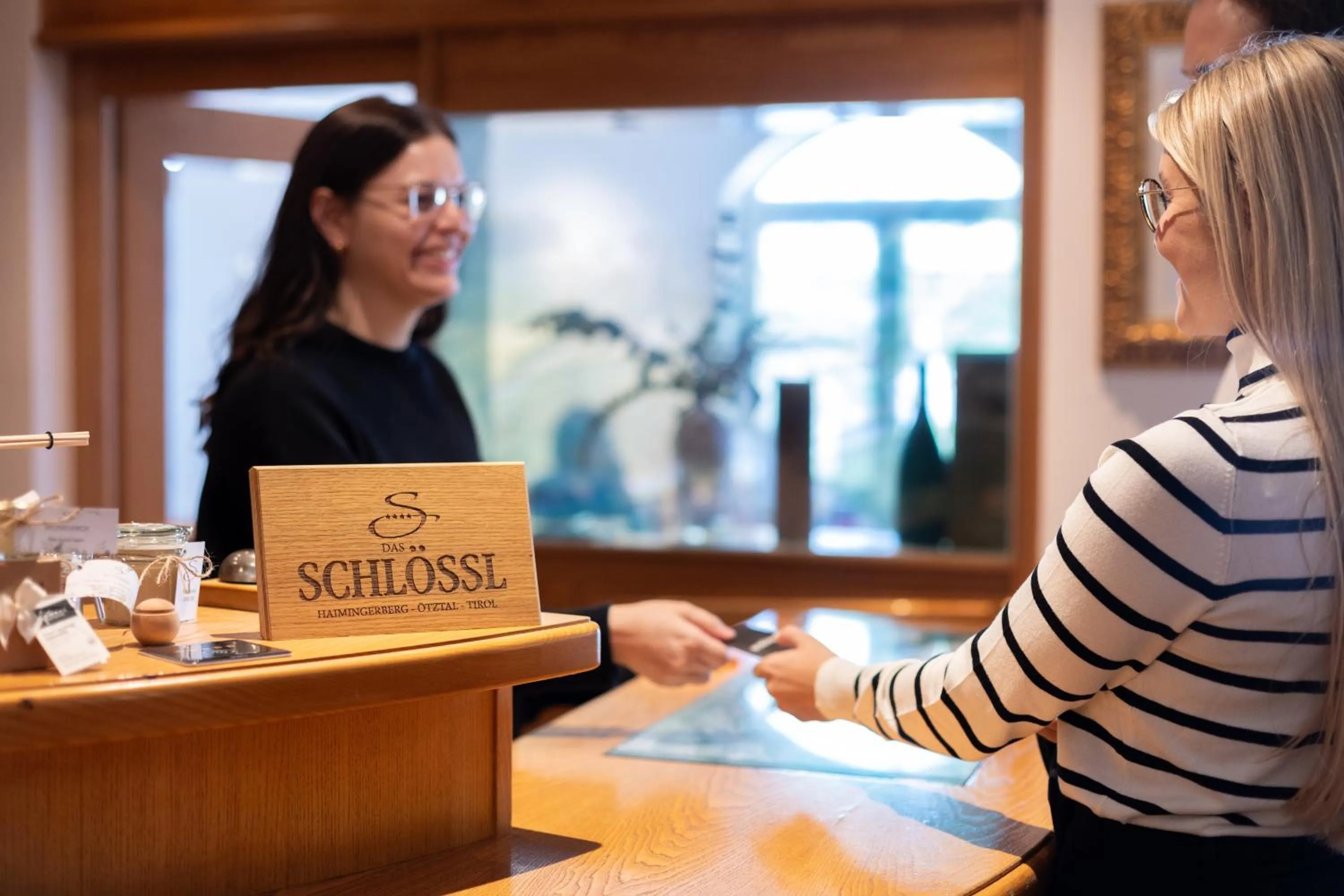 Lobby or reception in Das Schlössl