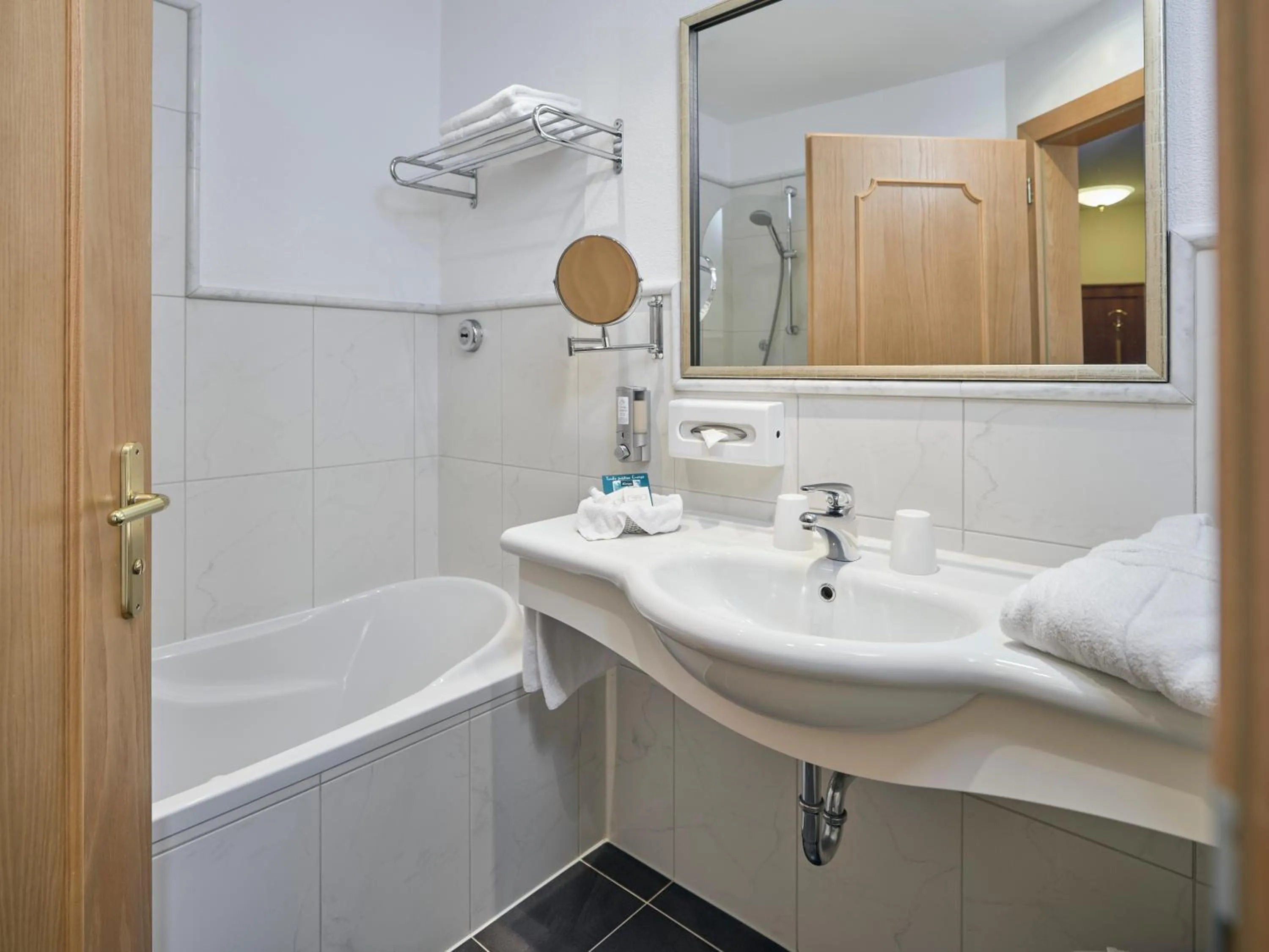 Bathroom in Das Schlössl