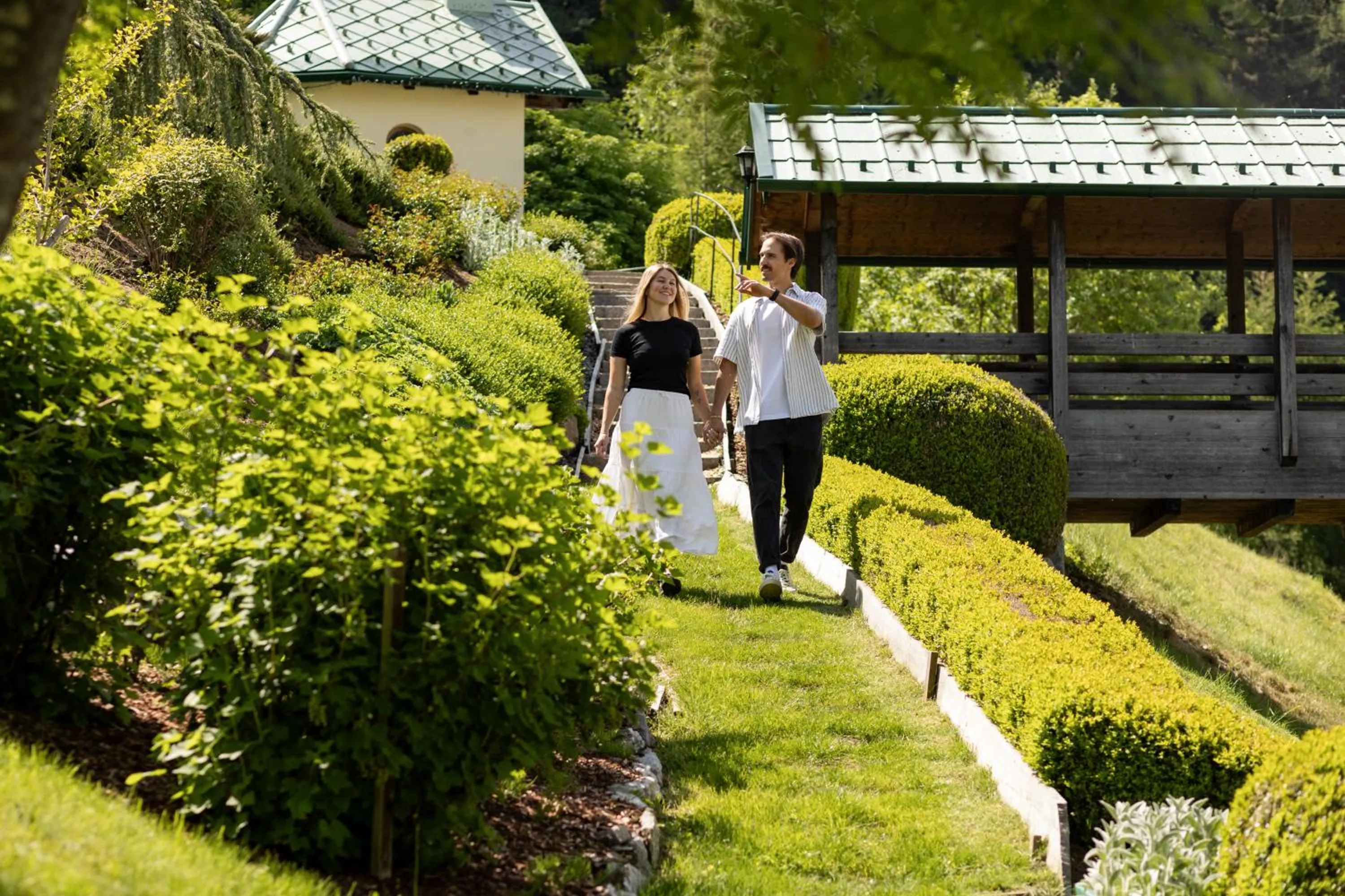 Garden in Das Schlössl