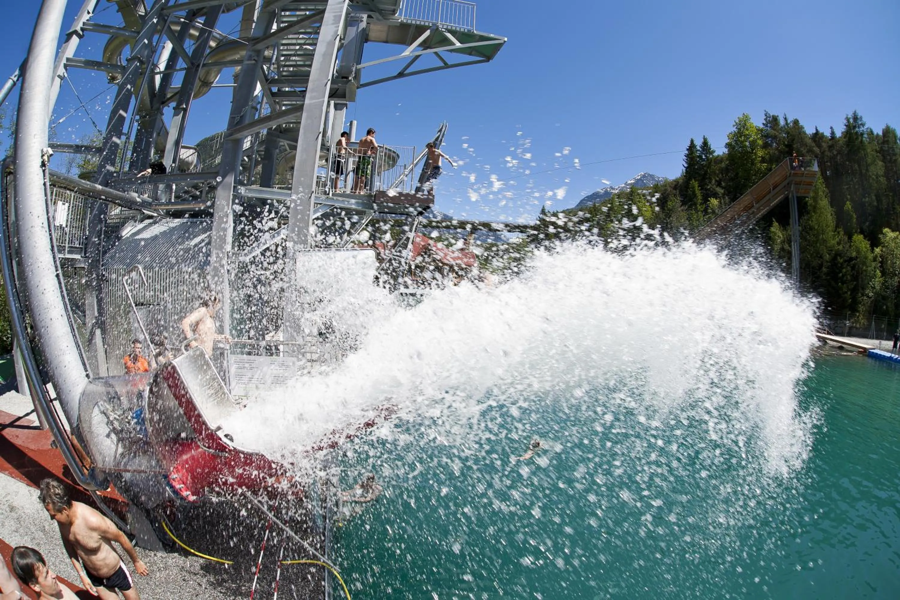 Aqua park in Das Schlössl