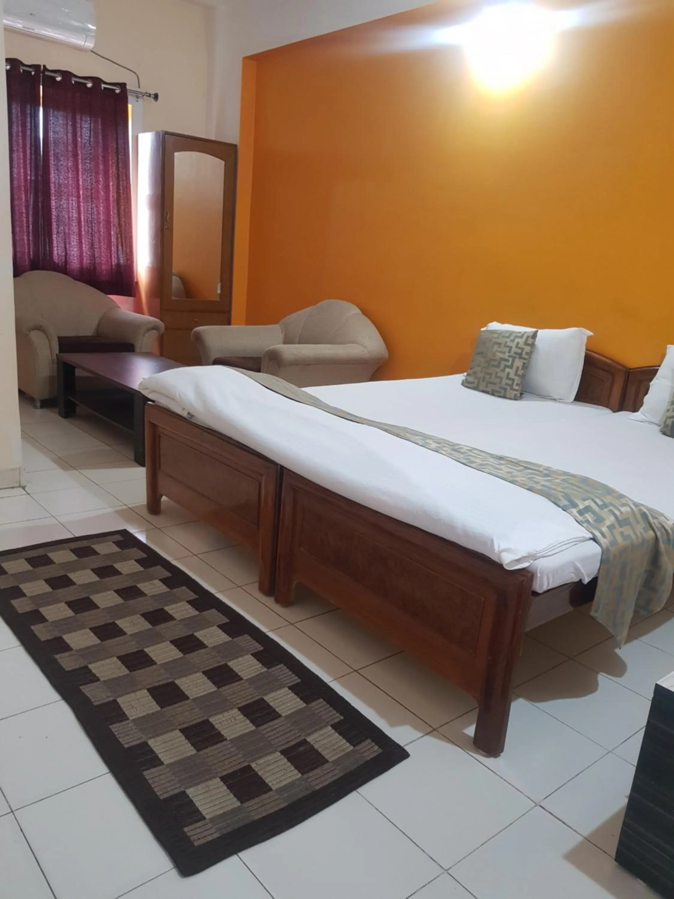 Bed in Hotel Arham Inn