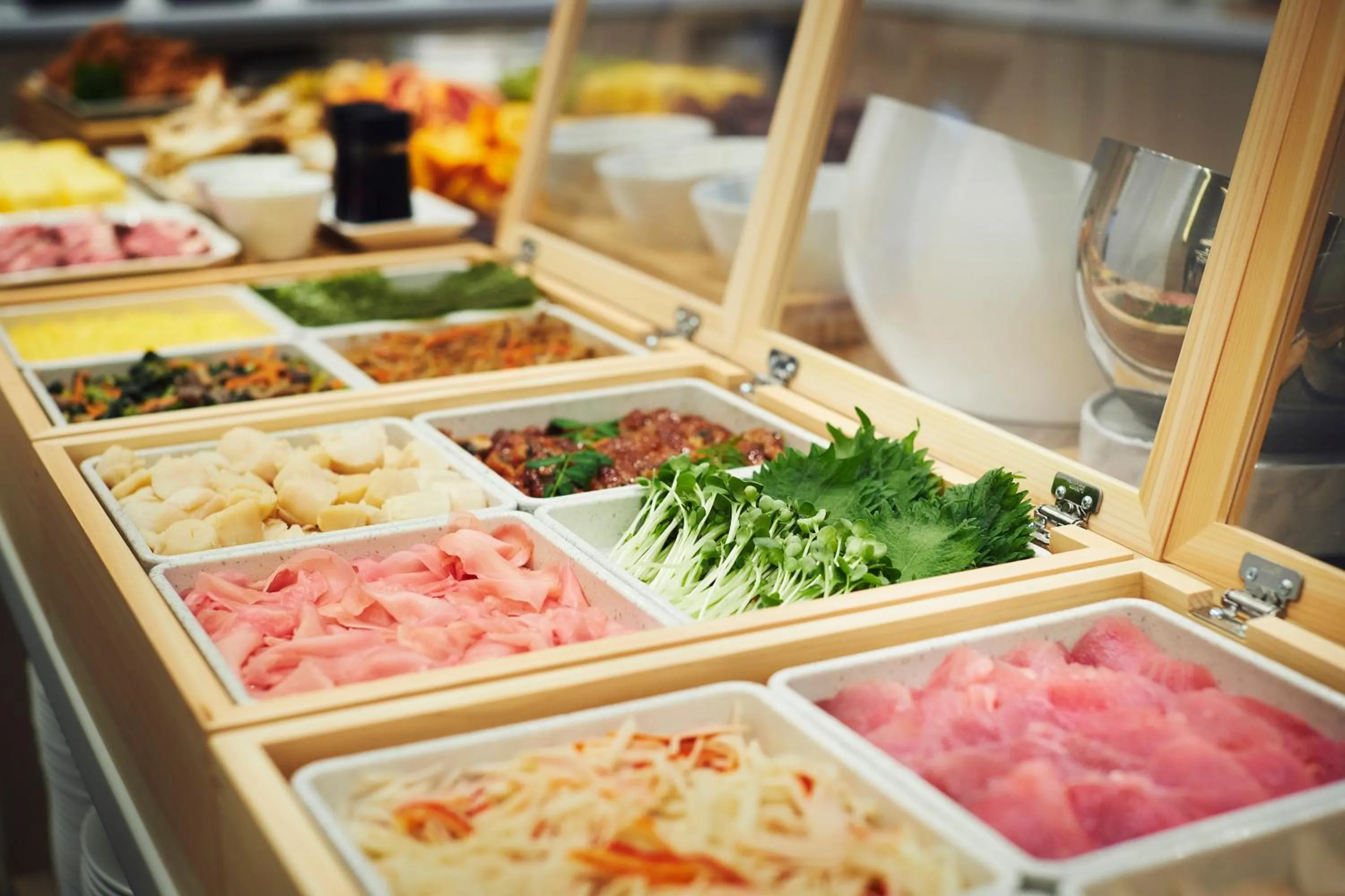 Breakfast in Karaksa Hotel Osaka Namba