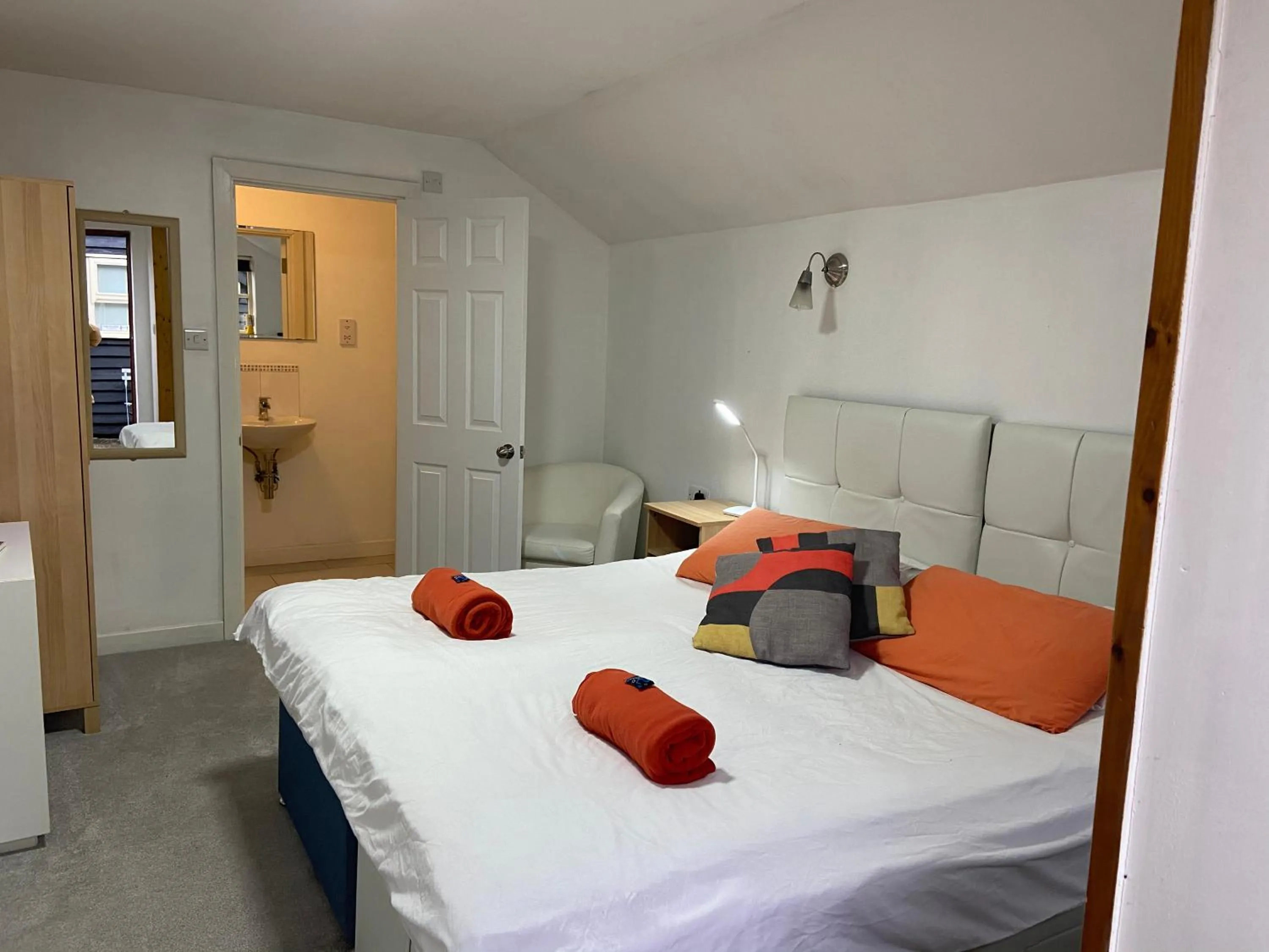 Bed in Woodland Lodge