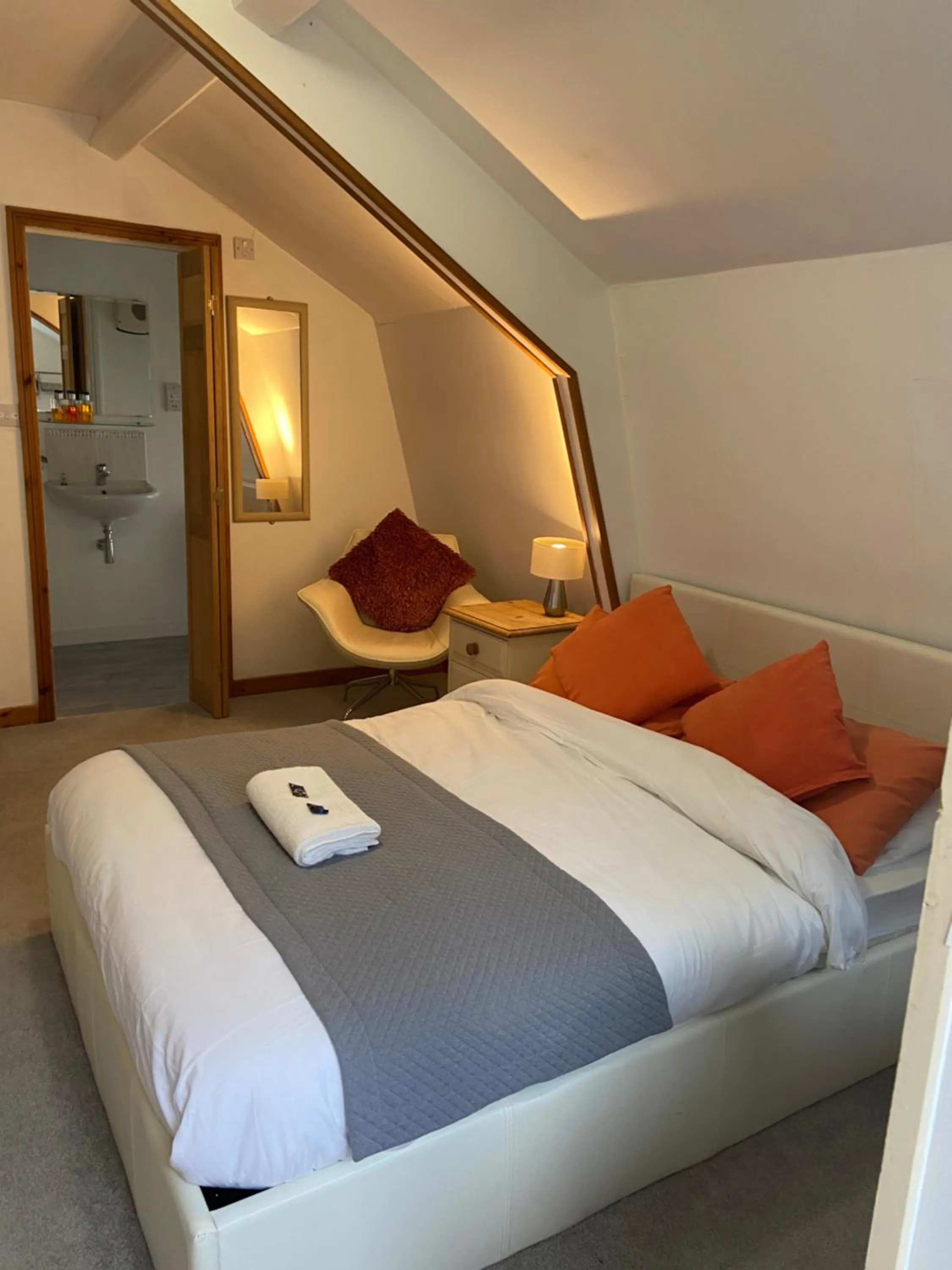 Bed in Woodland Lodge