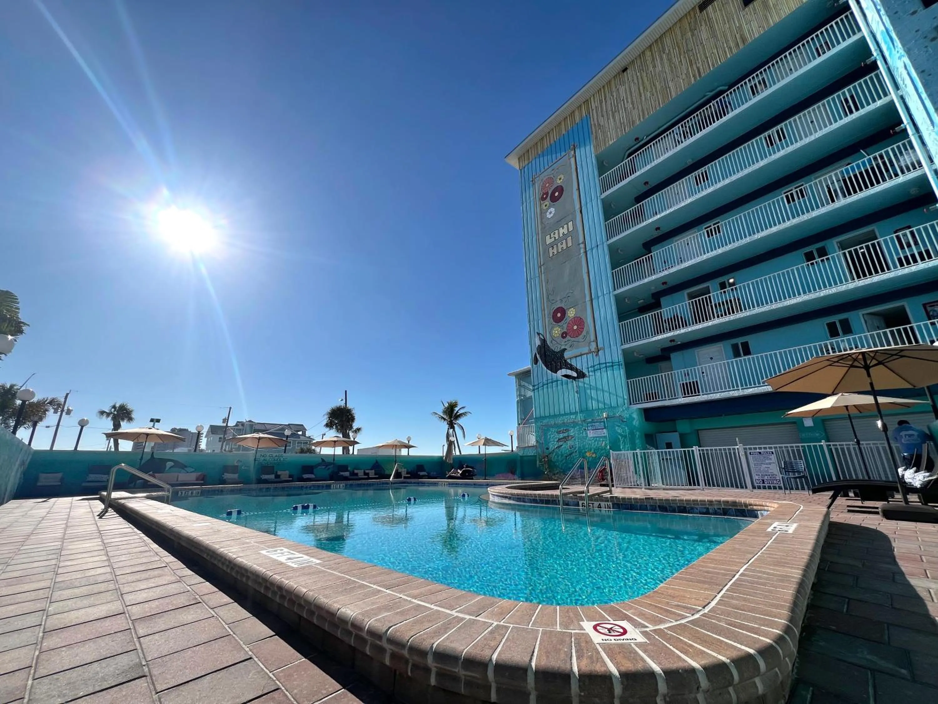 Property building in Lani Kai Island Resort